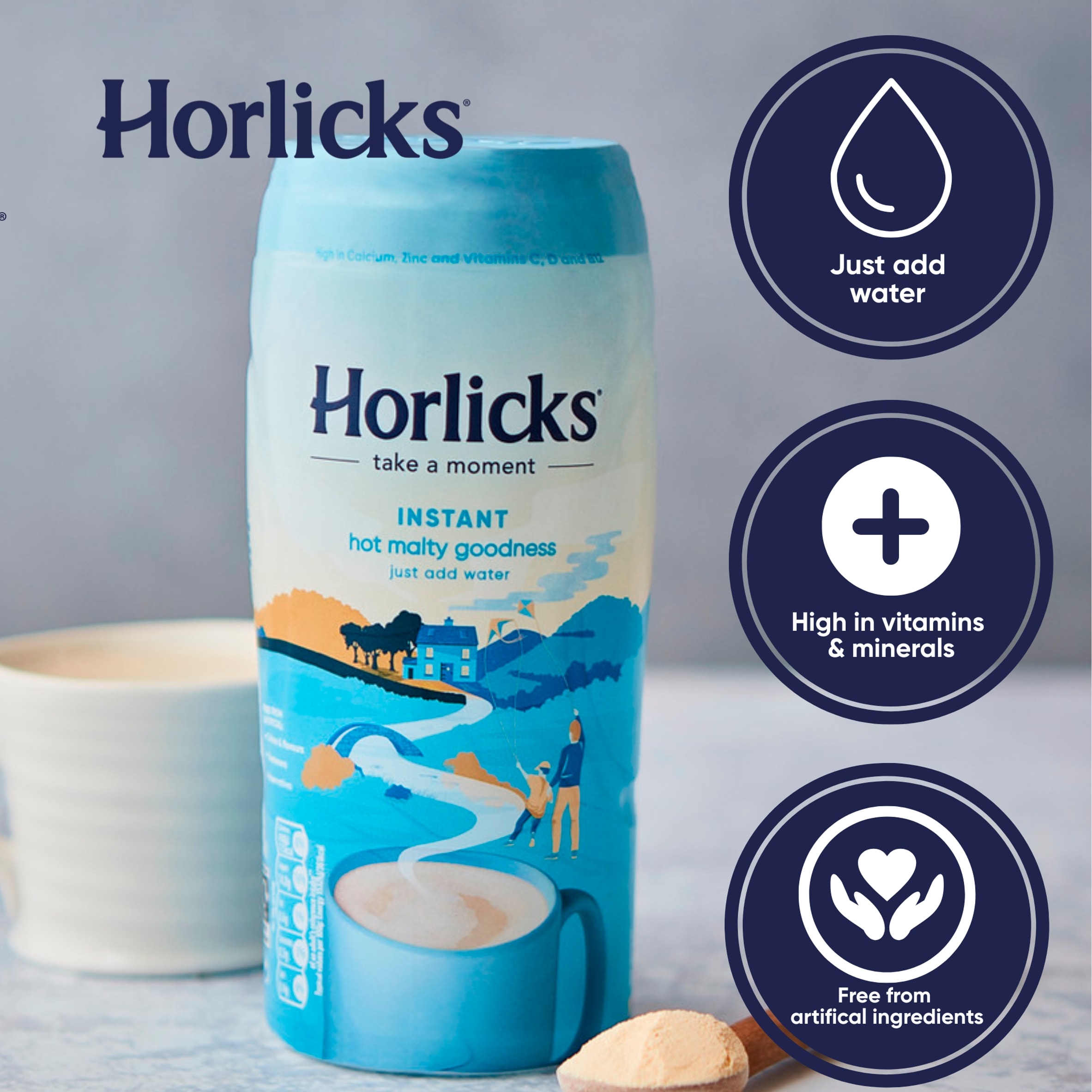 Horlicks Instant Malted Food Drink 400g thumbnail 2