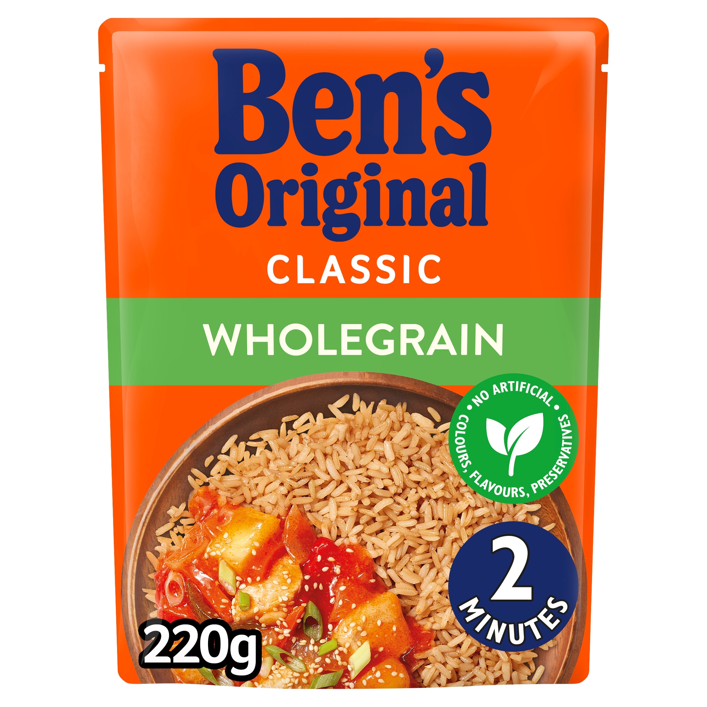 Ben's Original Classic Wholegrain Rice 220G