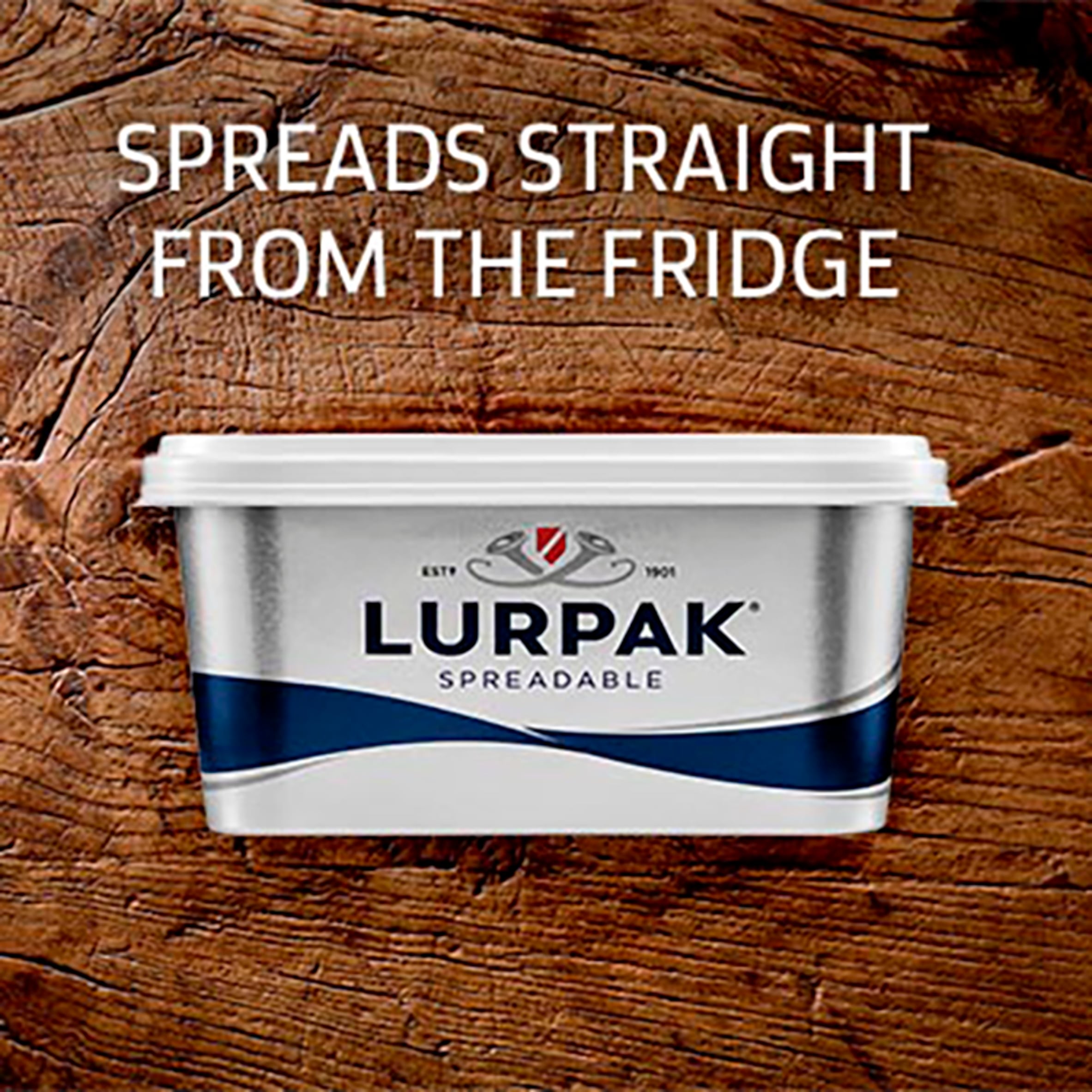 Lurpak Slightly Salted Spreadable Blend of Butter and Rapeseed Oil 400g thumbnail 3