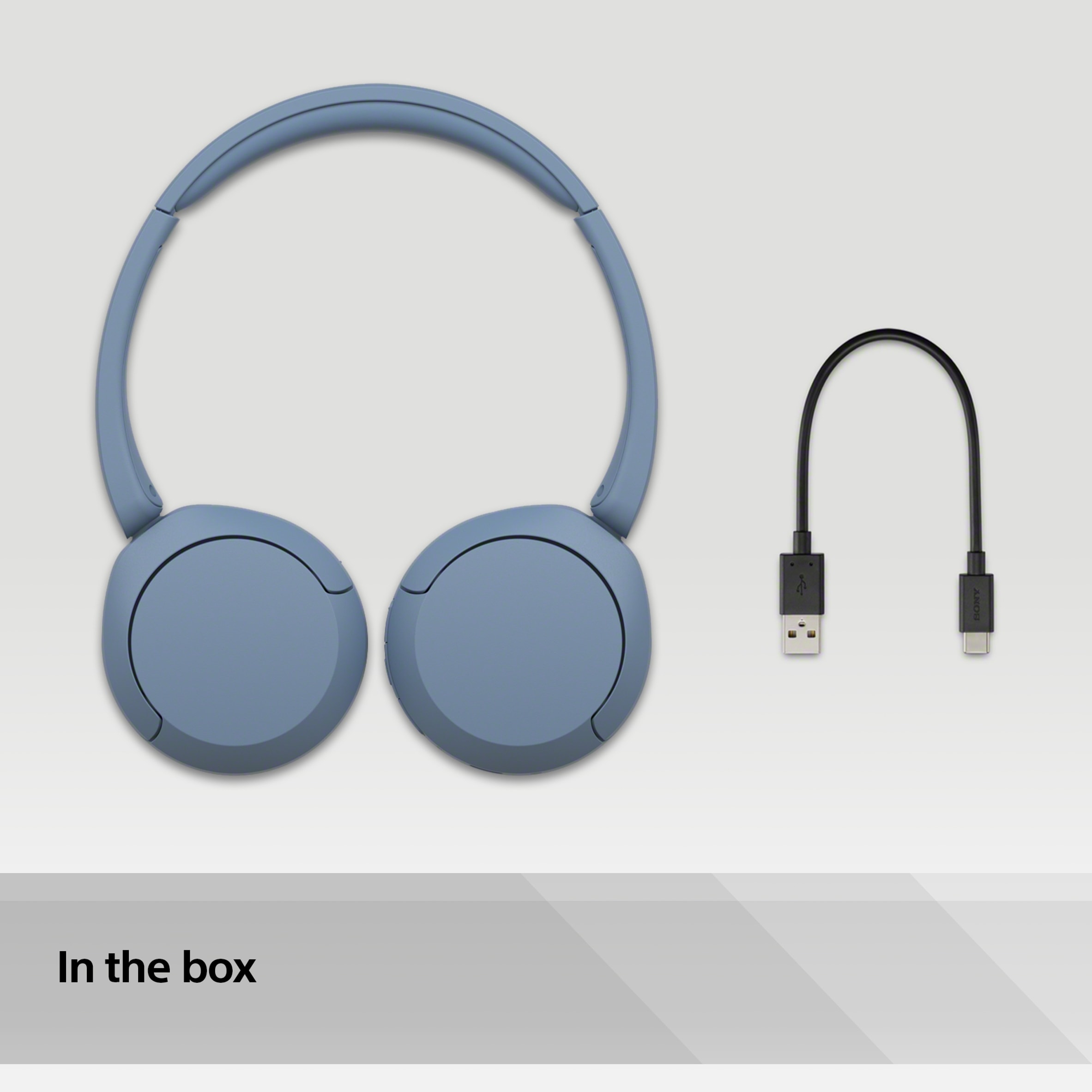 Sony WH-CH520 Wireless Bluetooth On Ear Headphones White thumbnail 2