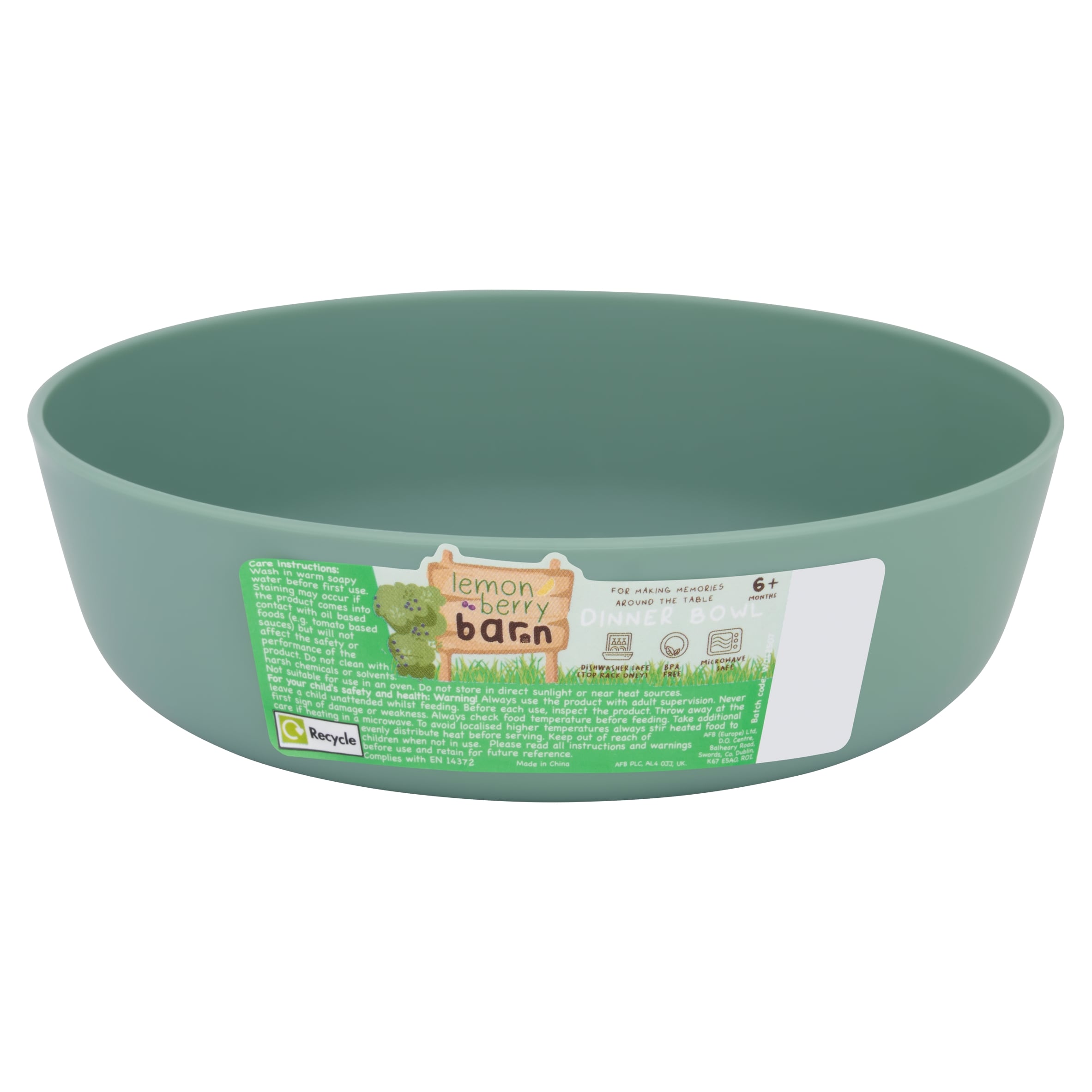 Lemon Berry Barn Dinner Bowl