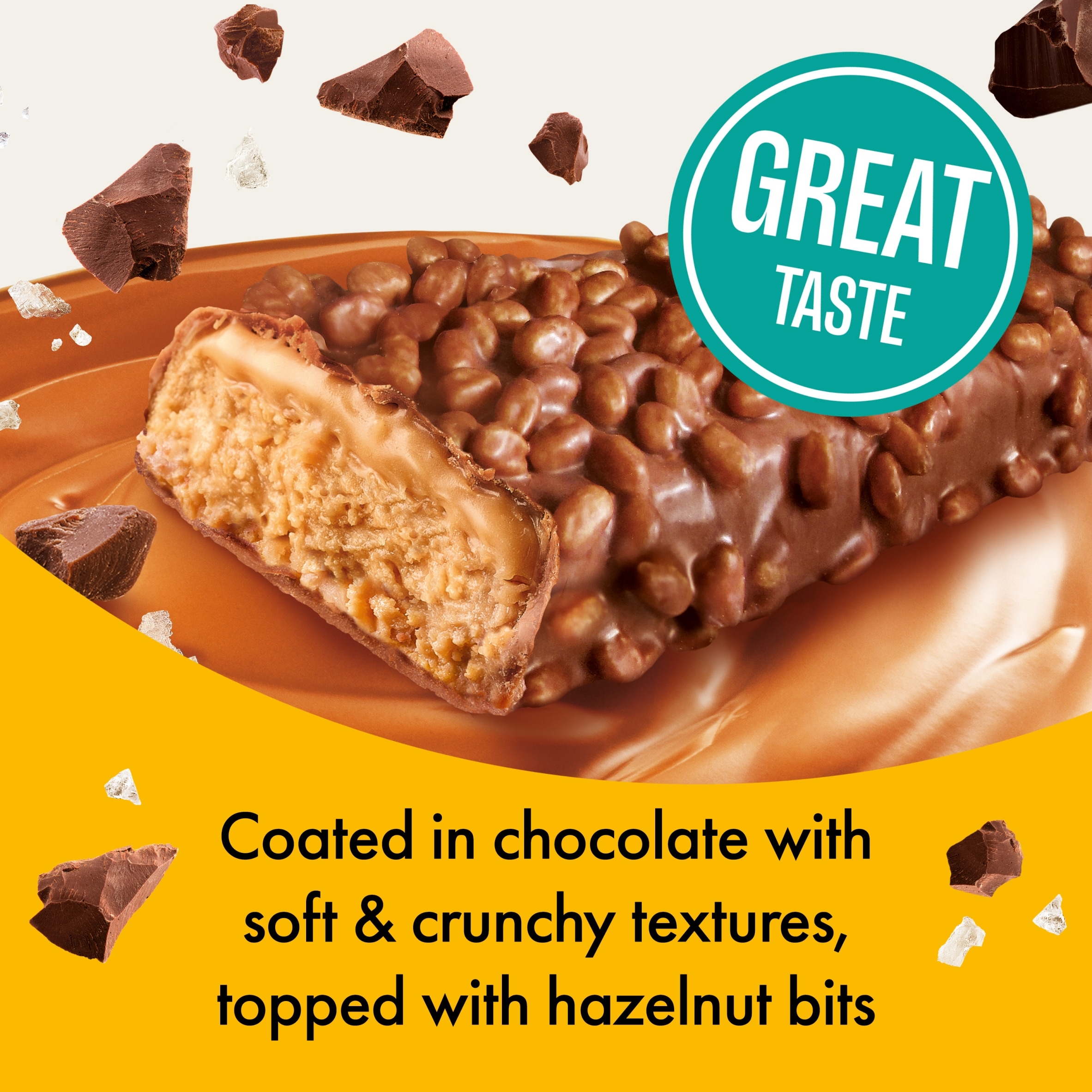 Fulfil Vitamin & Protein Bar - Chocolate Salted Caramel 55g thumbnail 3