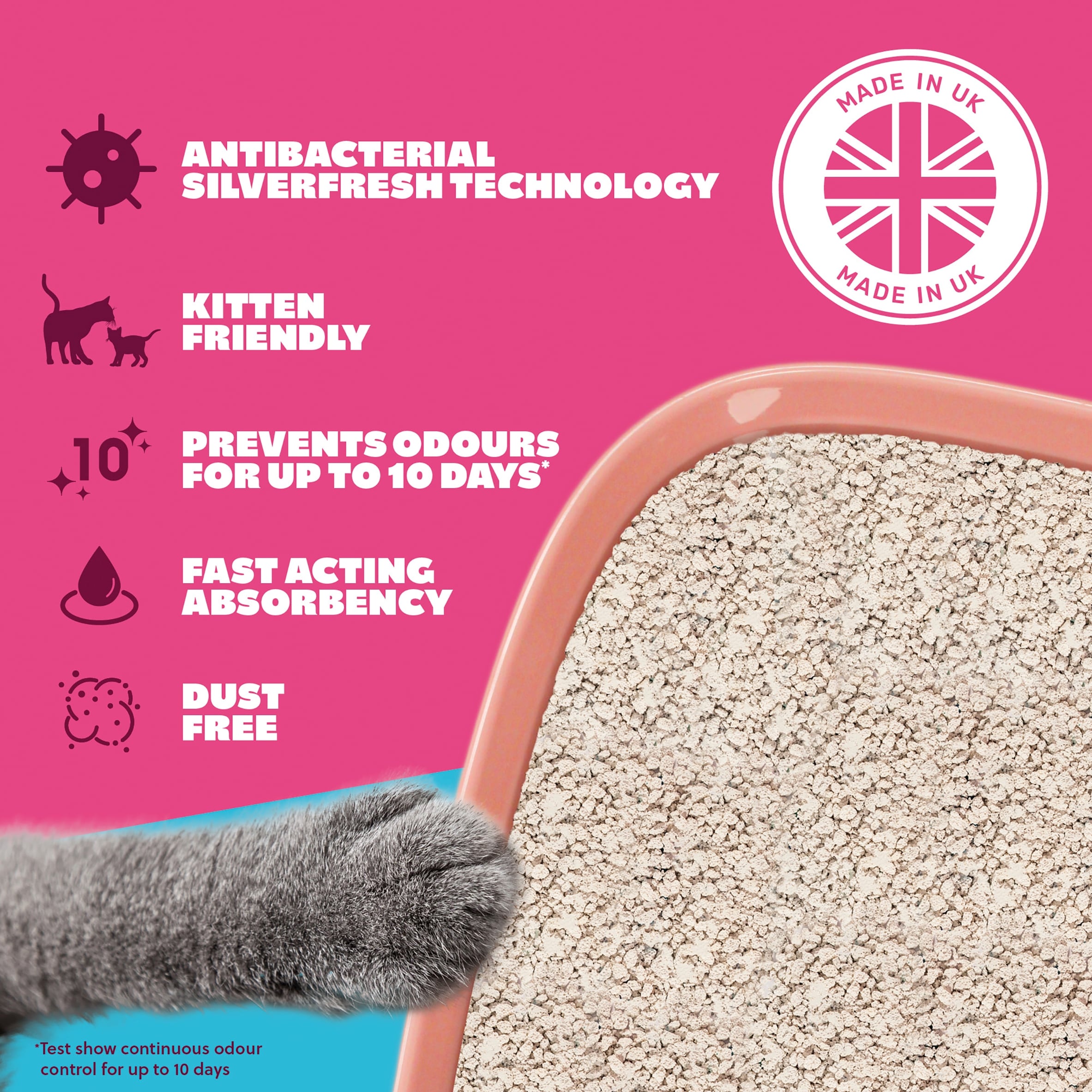 Felight Non Clumping Cat Litter 10L thumbnail 3