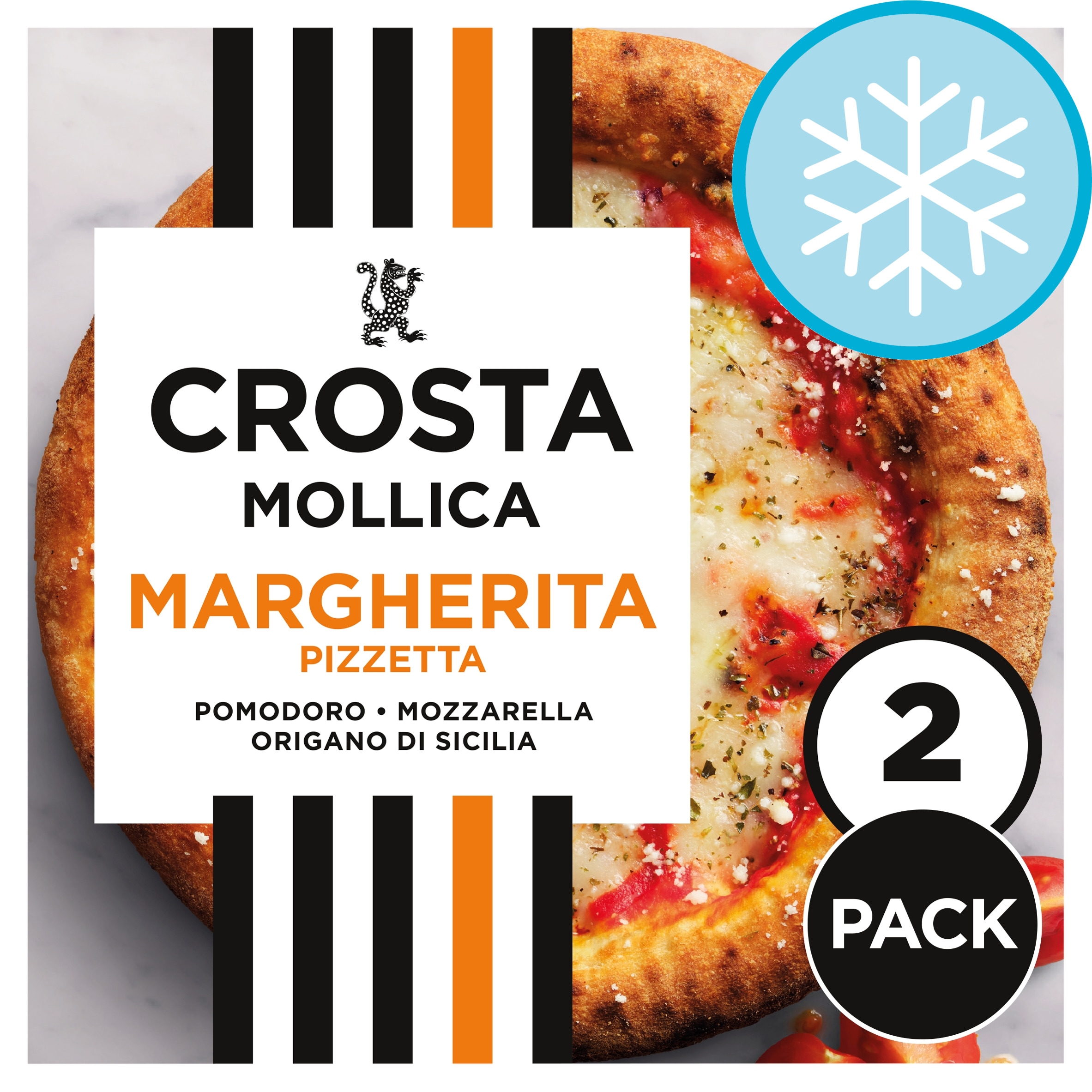 Crosta Mollica Margherita Pizzetta 2 Mini Sourdough Pizzas