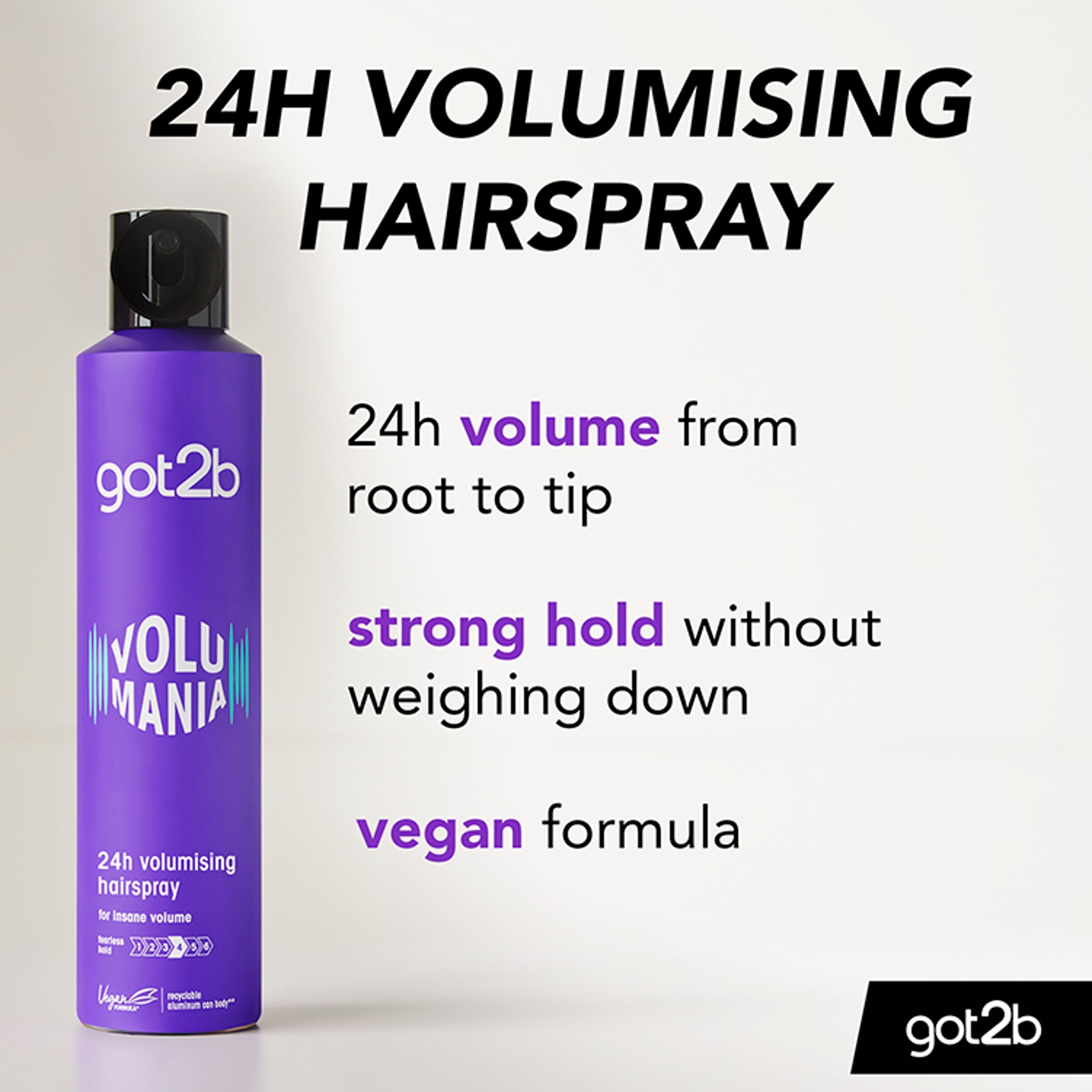 GOT2B Volume Hairspray Volumania 300ml thumbnail 2