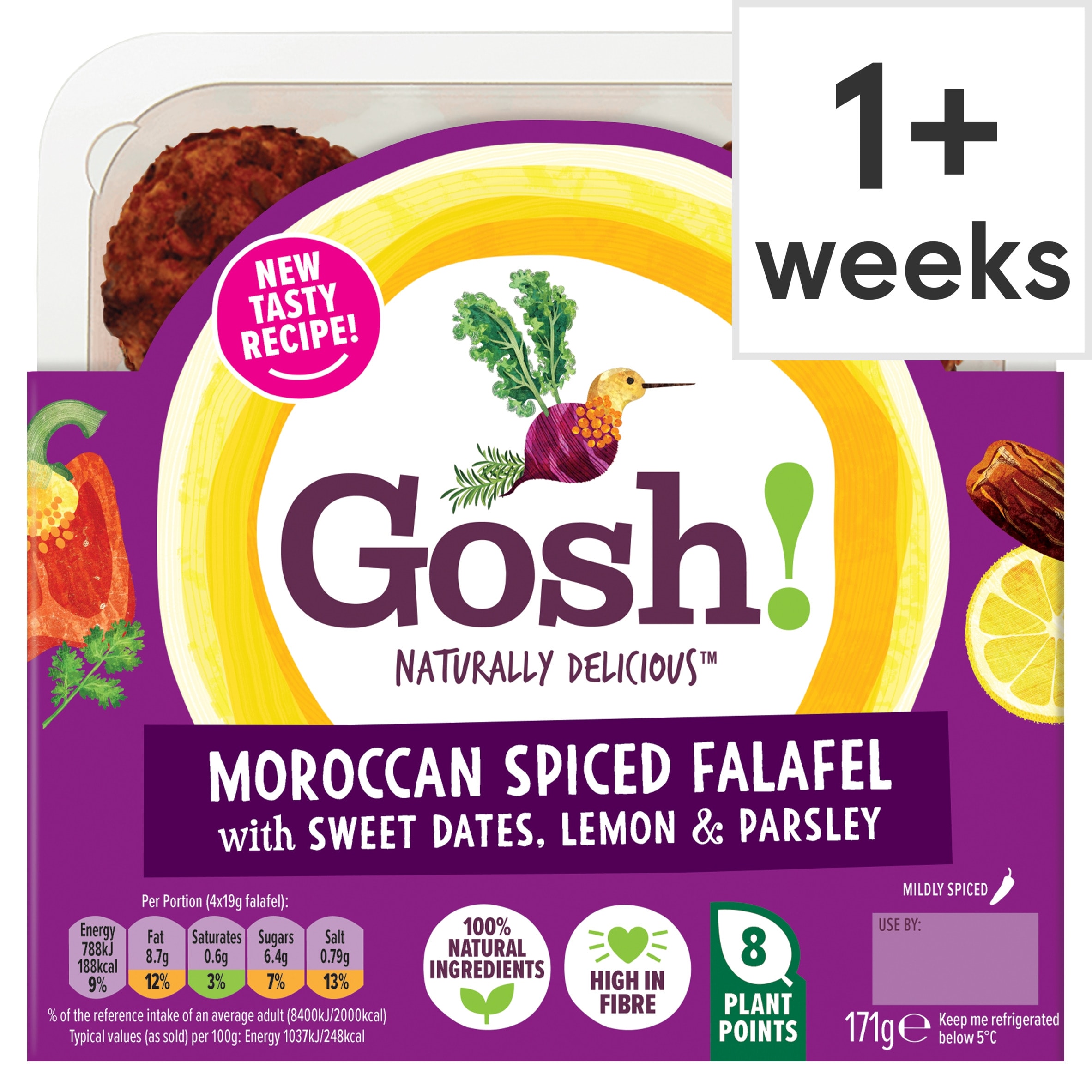 Gosh! Food Moroccan Falafel