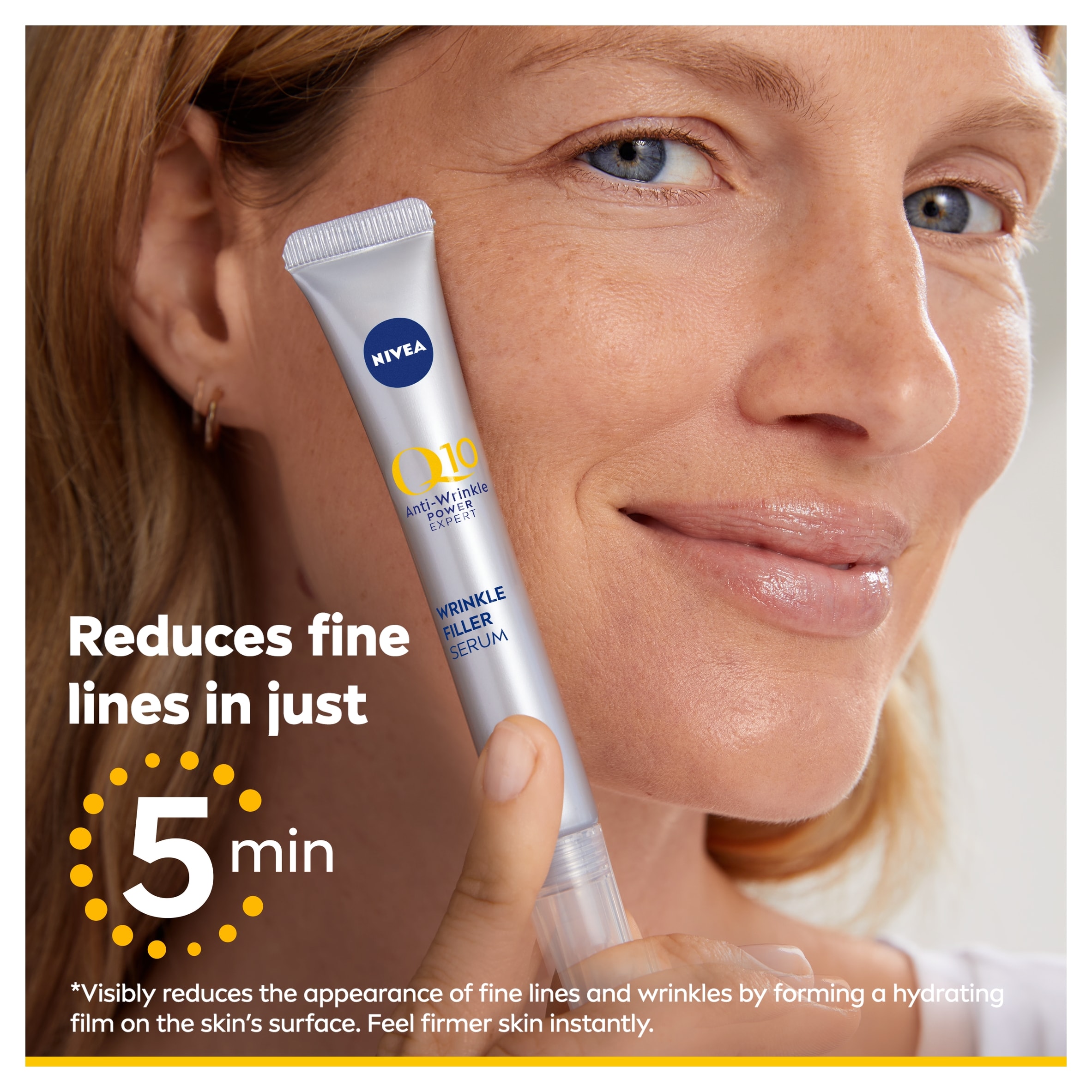 NIVEA Q10 Power Anti Wrinkle Filler Serum 15ml thumbnail 2