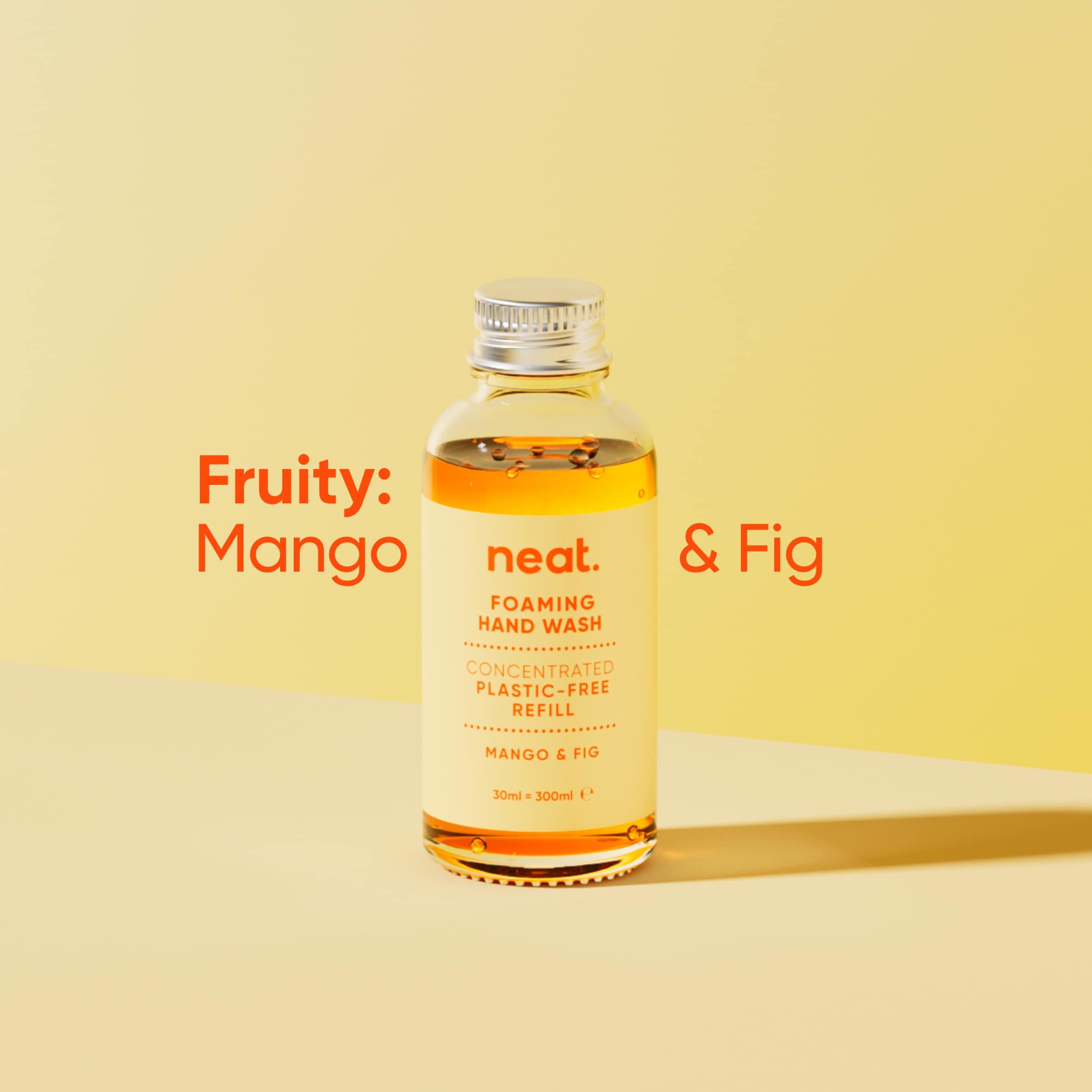 Neat Foaming Hand Wash Concentrated Refill Mango & Fig 30ml thumbnail 4