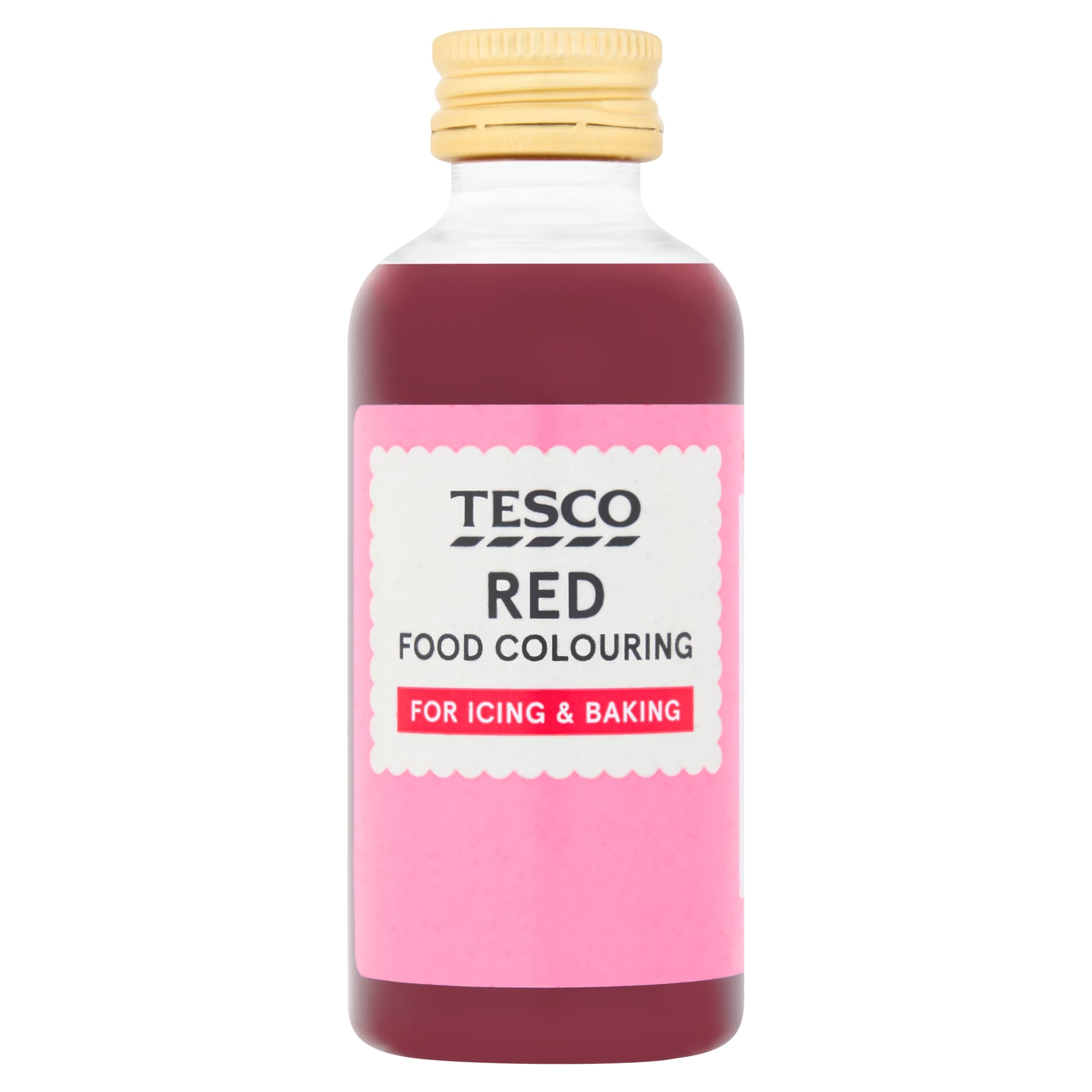 Tesco Red Food Colouring 60ml
