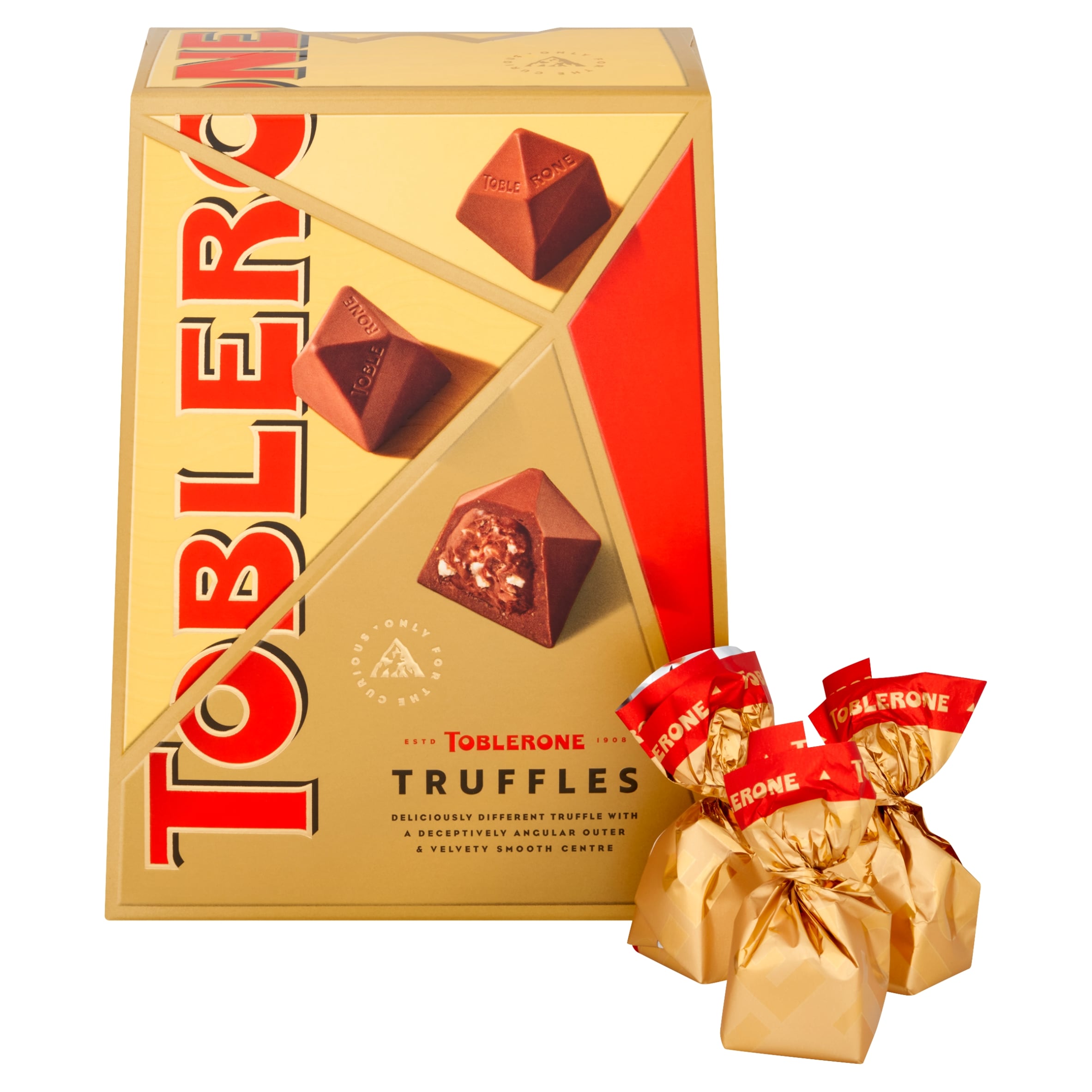 Toblerone Milk Chocolate Truffles Gift Box 180g thumbnail 2
