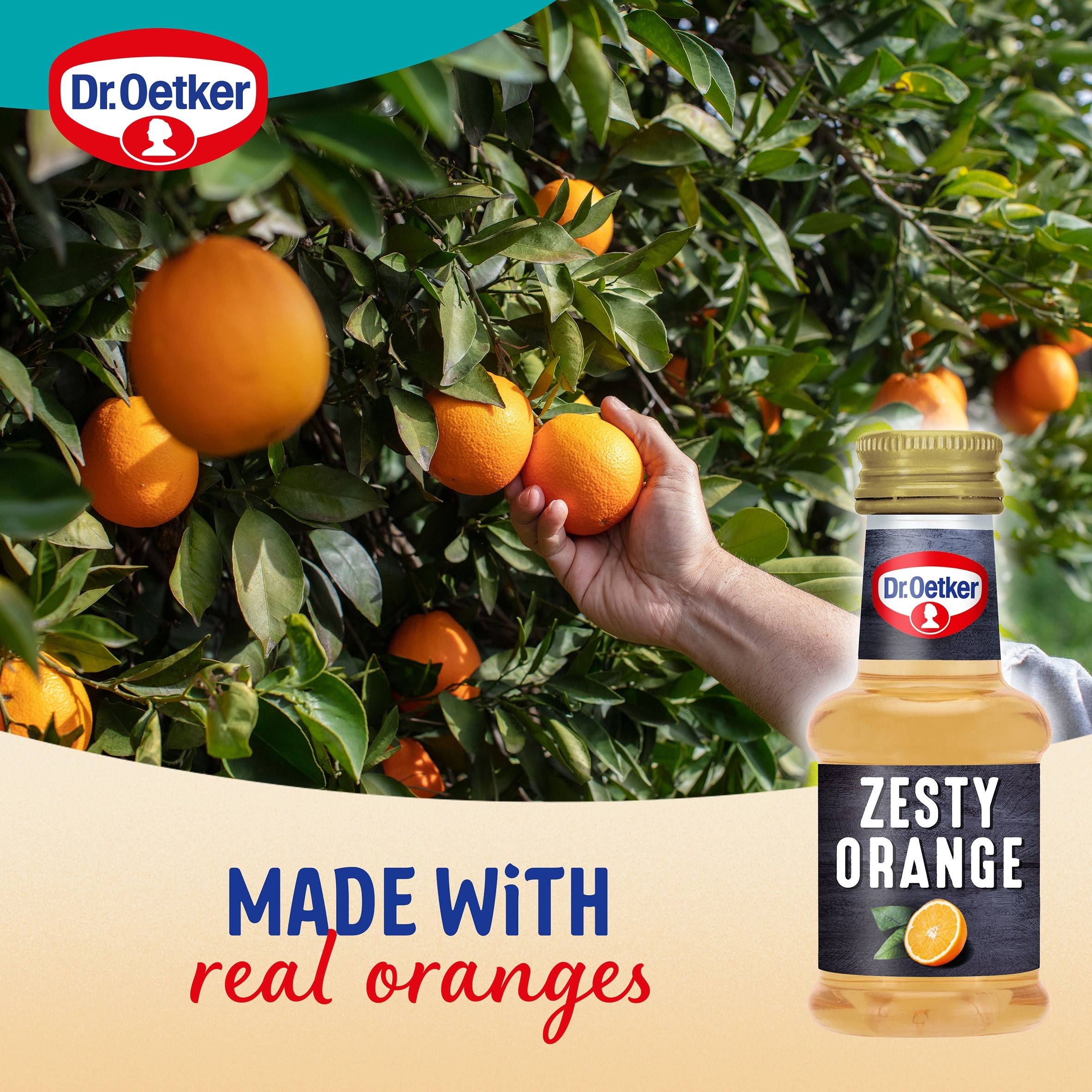 Dr Oetker Natural Zesty Orange Extract 35Ml thumbnail 3