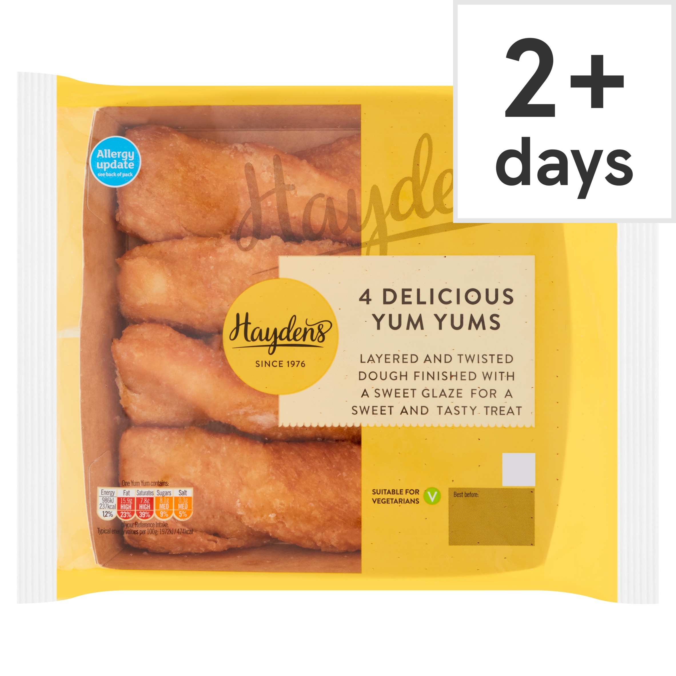 Hayden's 4 Delicious Yum Yums