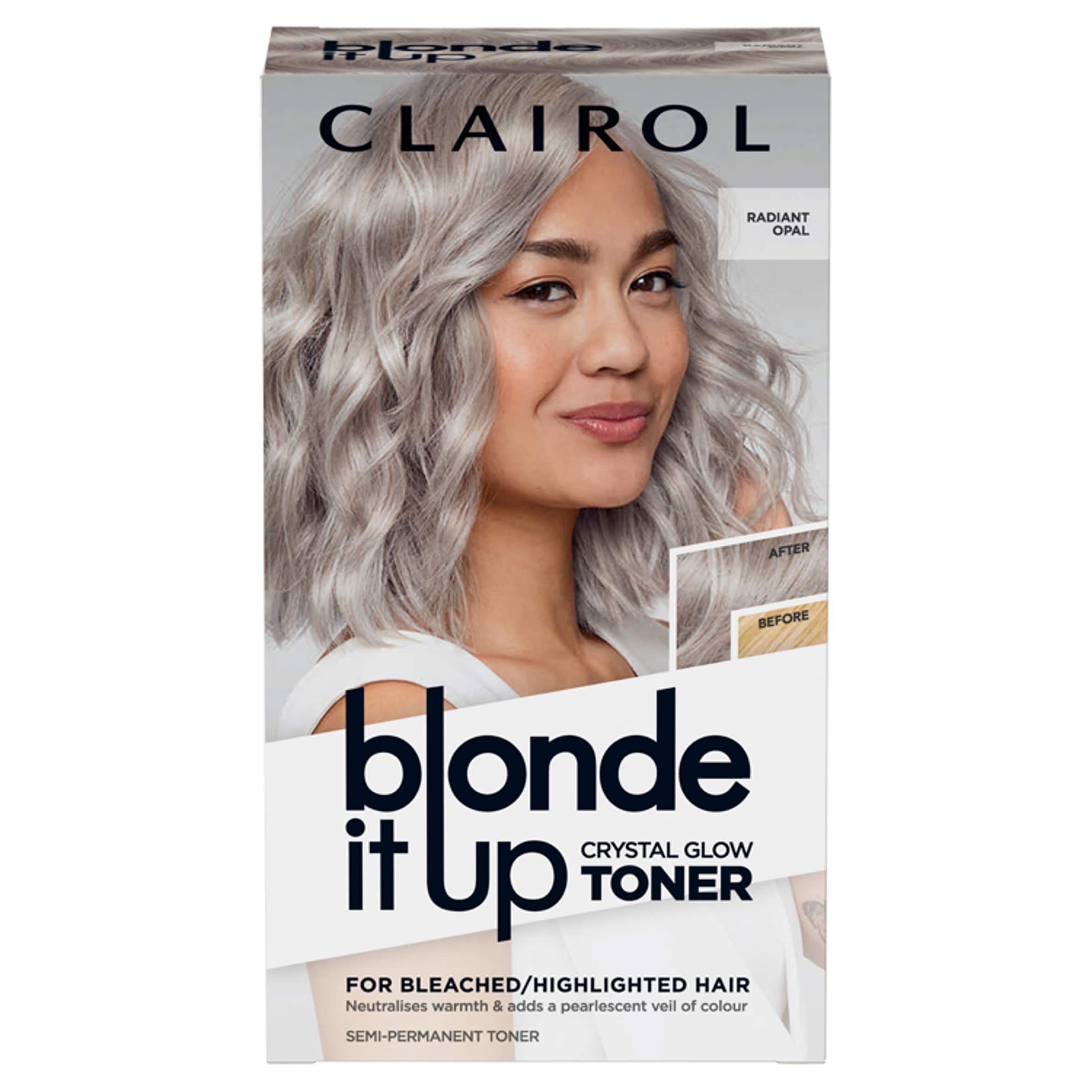 Clairol Blonde It Up Crystal Glow Semi-Permanent Toner Radiant Opal