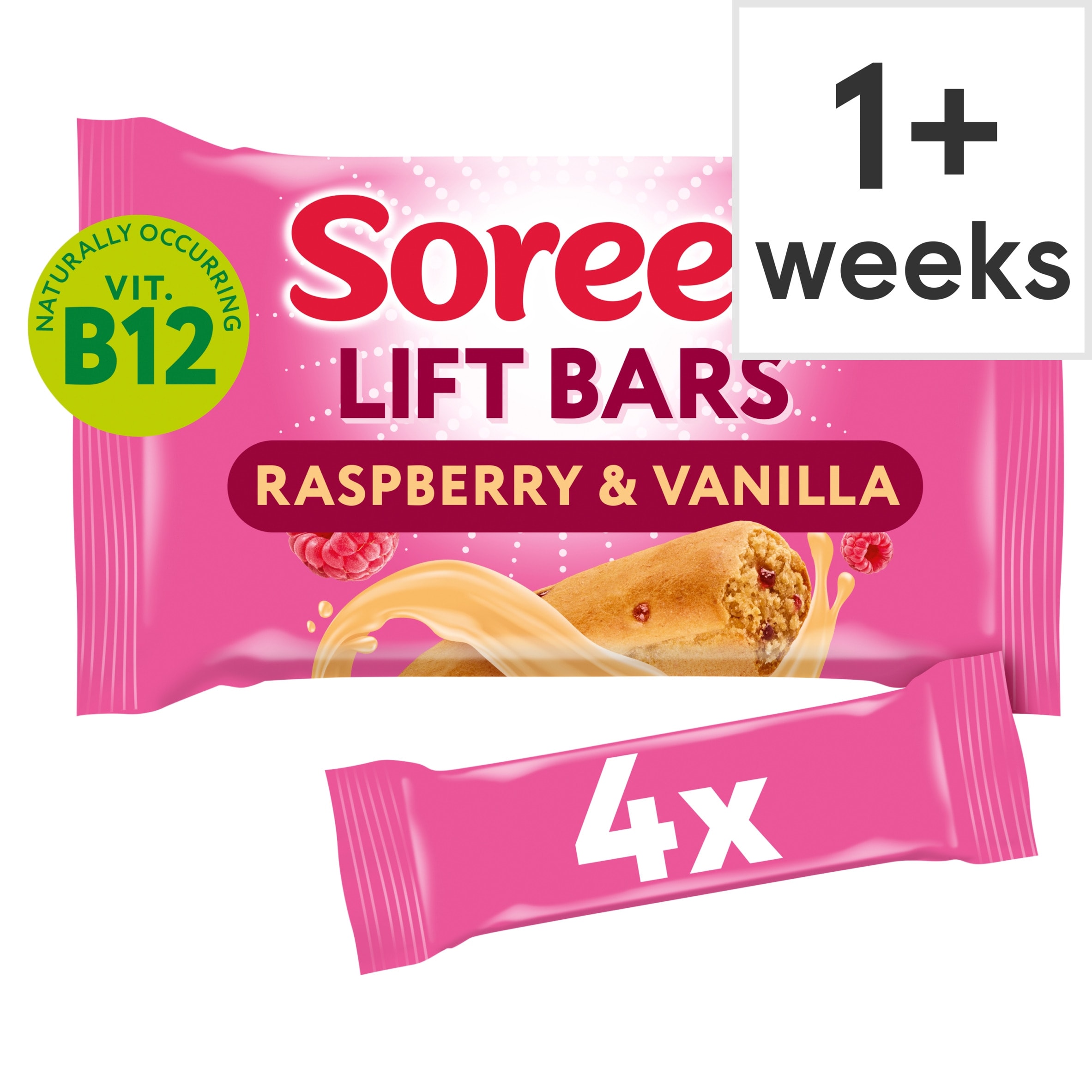 Soreen Lift Bars Raspberry and Vanilla