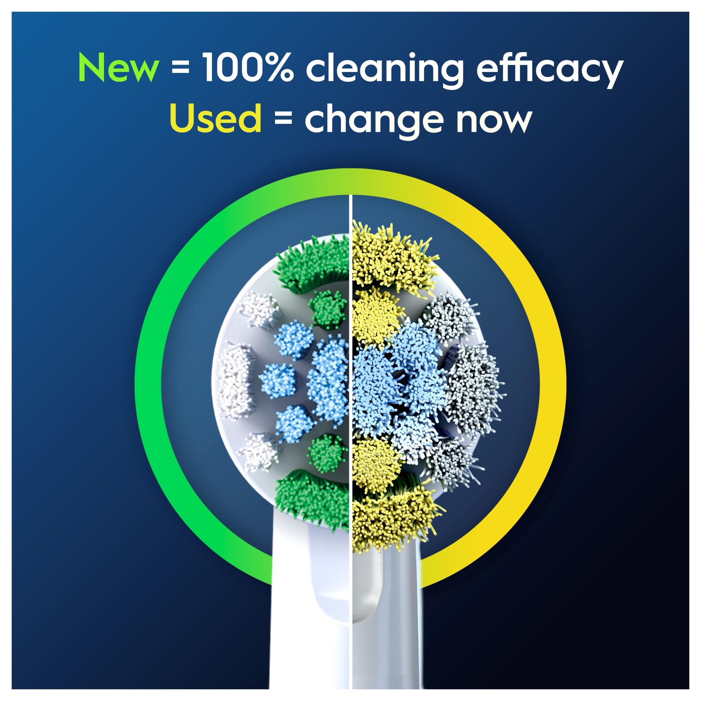 Oral-B Pro Precision Clean Replacement Electric Toothbrush Heads 5 Pack thumbnail 5