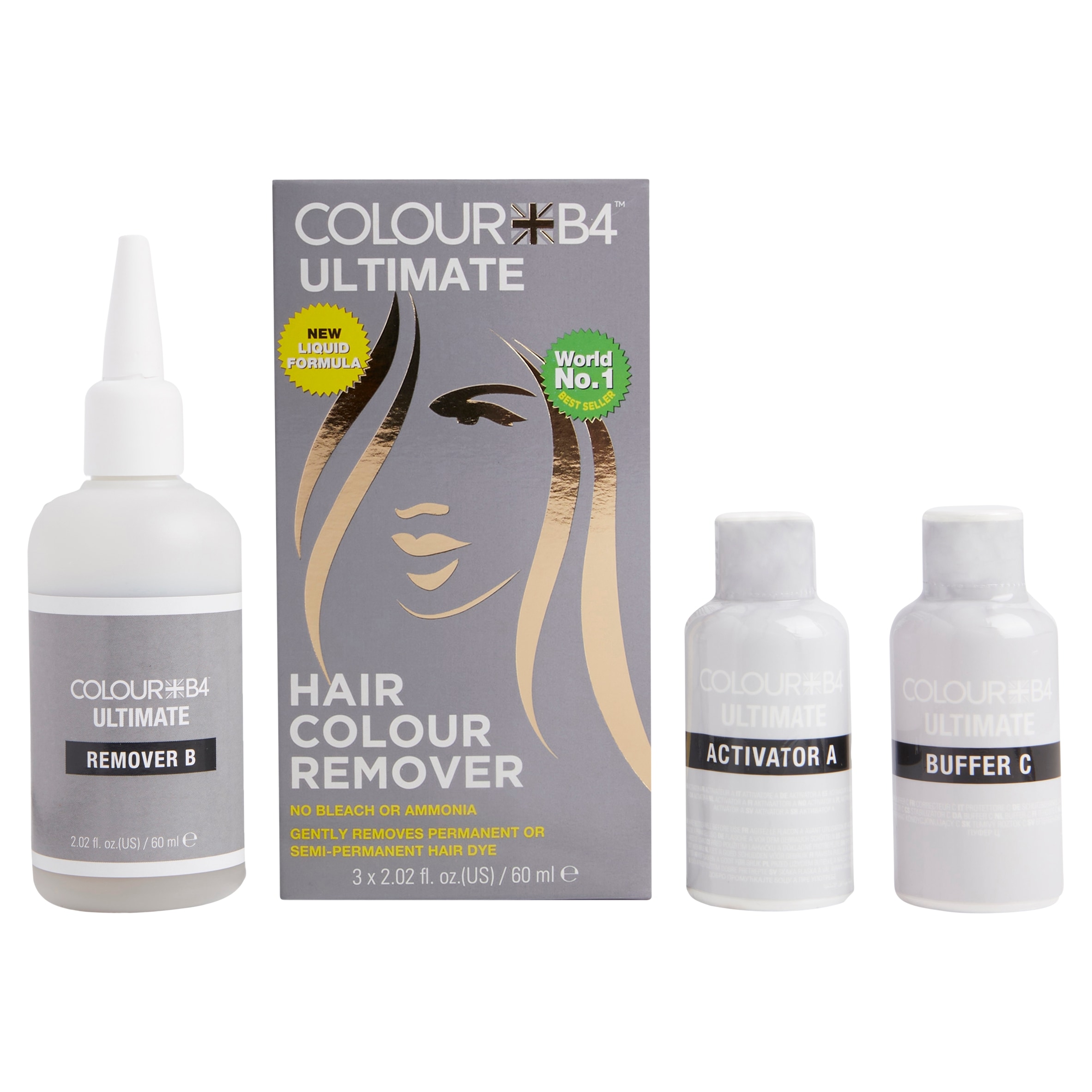 Colour B4 Ultimate Hair Colour Remover Kit thumbnail 2