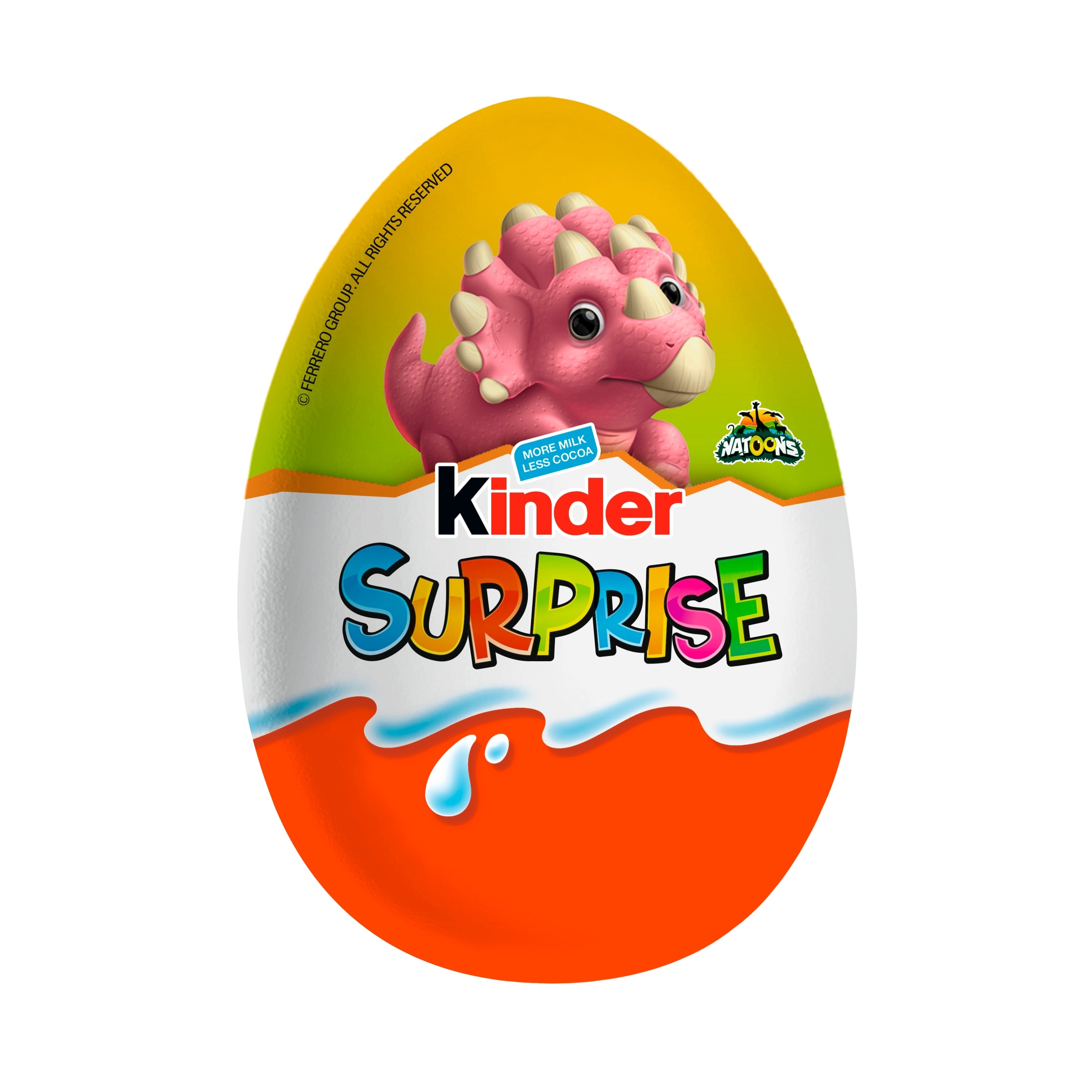 Kinder Surprise Natoons Chocolate Egg 20g thumbnail 2