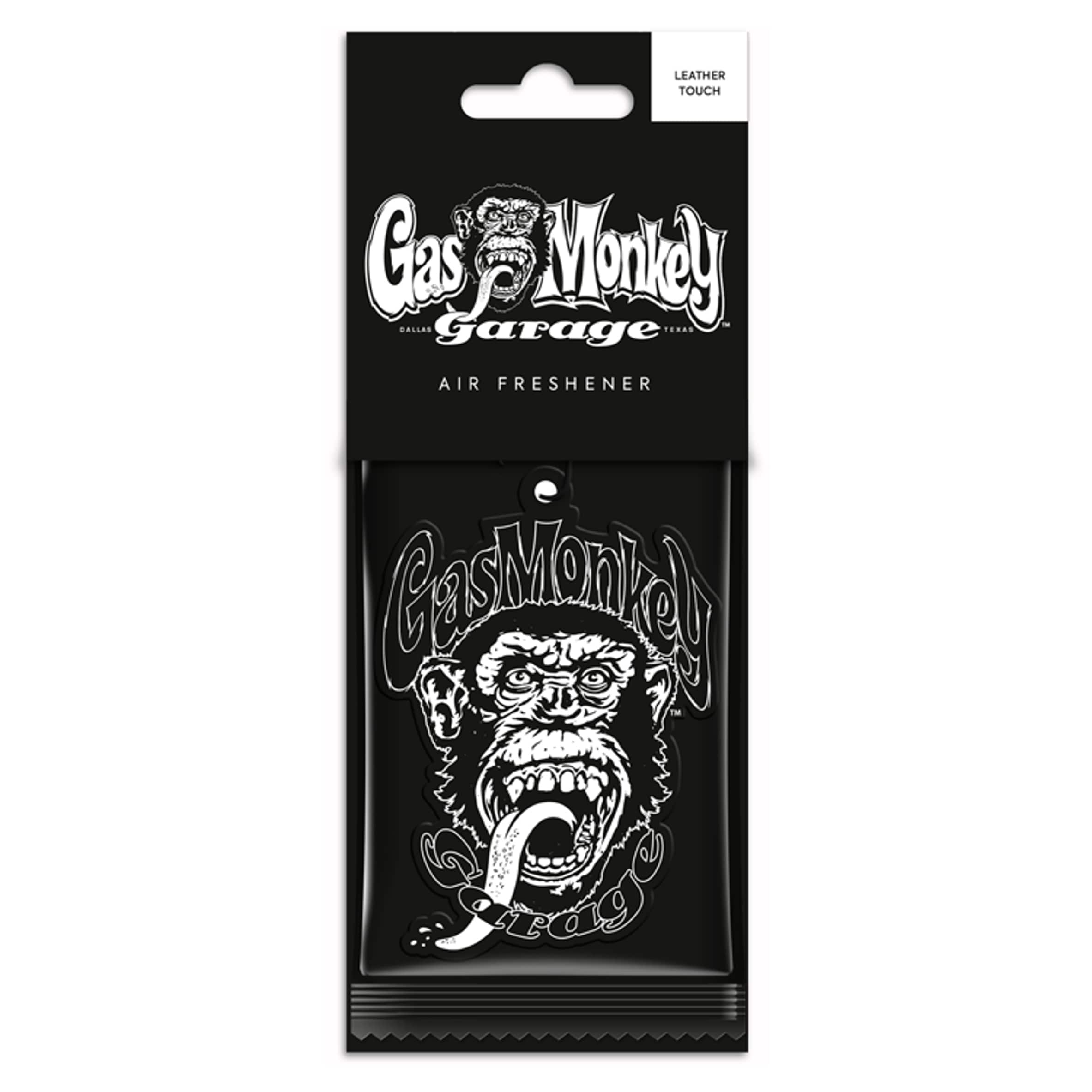 Gas Monkey Black Leather Touch Air Freshener