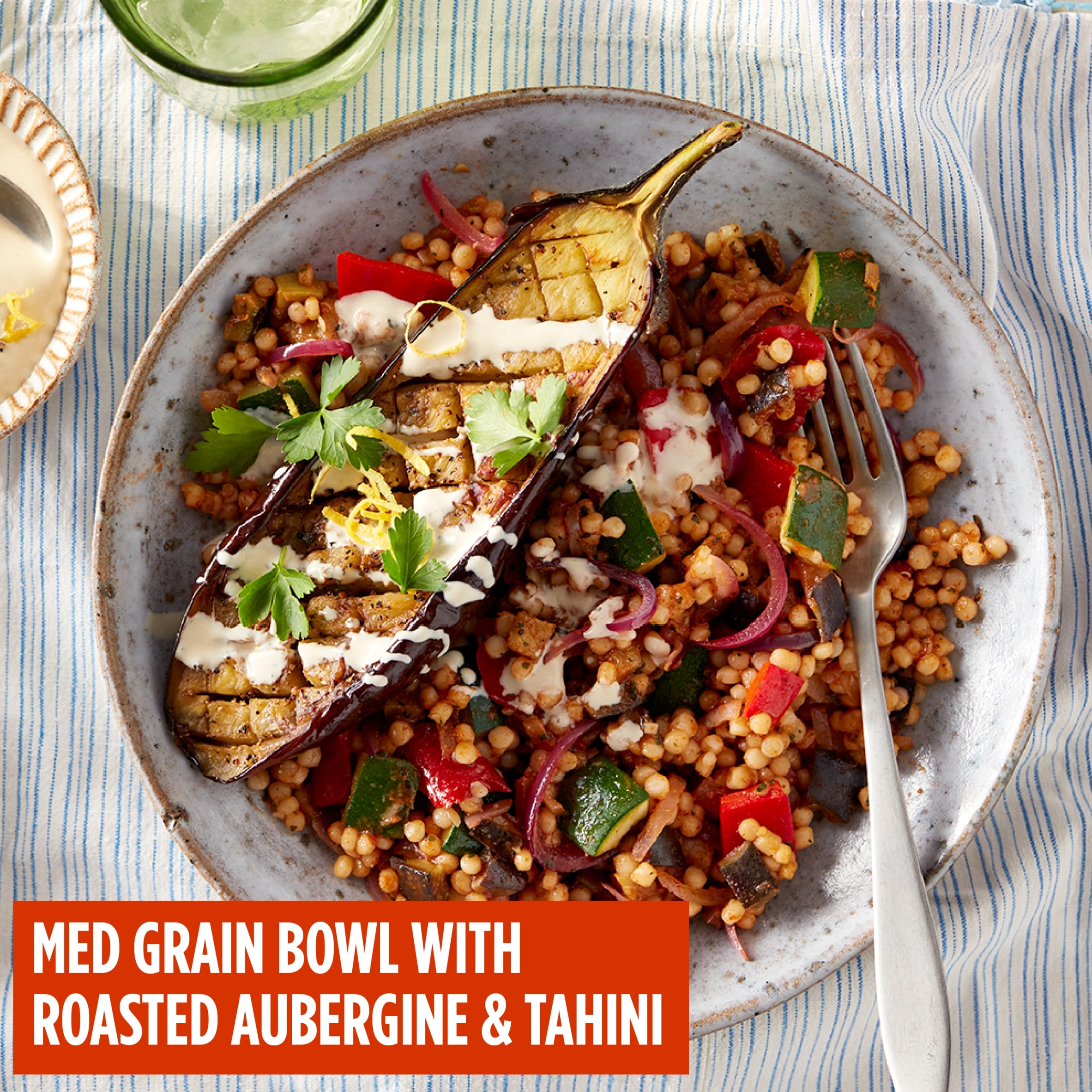 Merchant Gourmet Herby Mediterranean Vegetables & Couscous 400G thumbnail 2