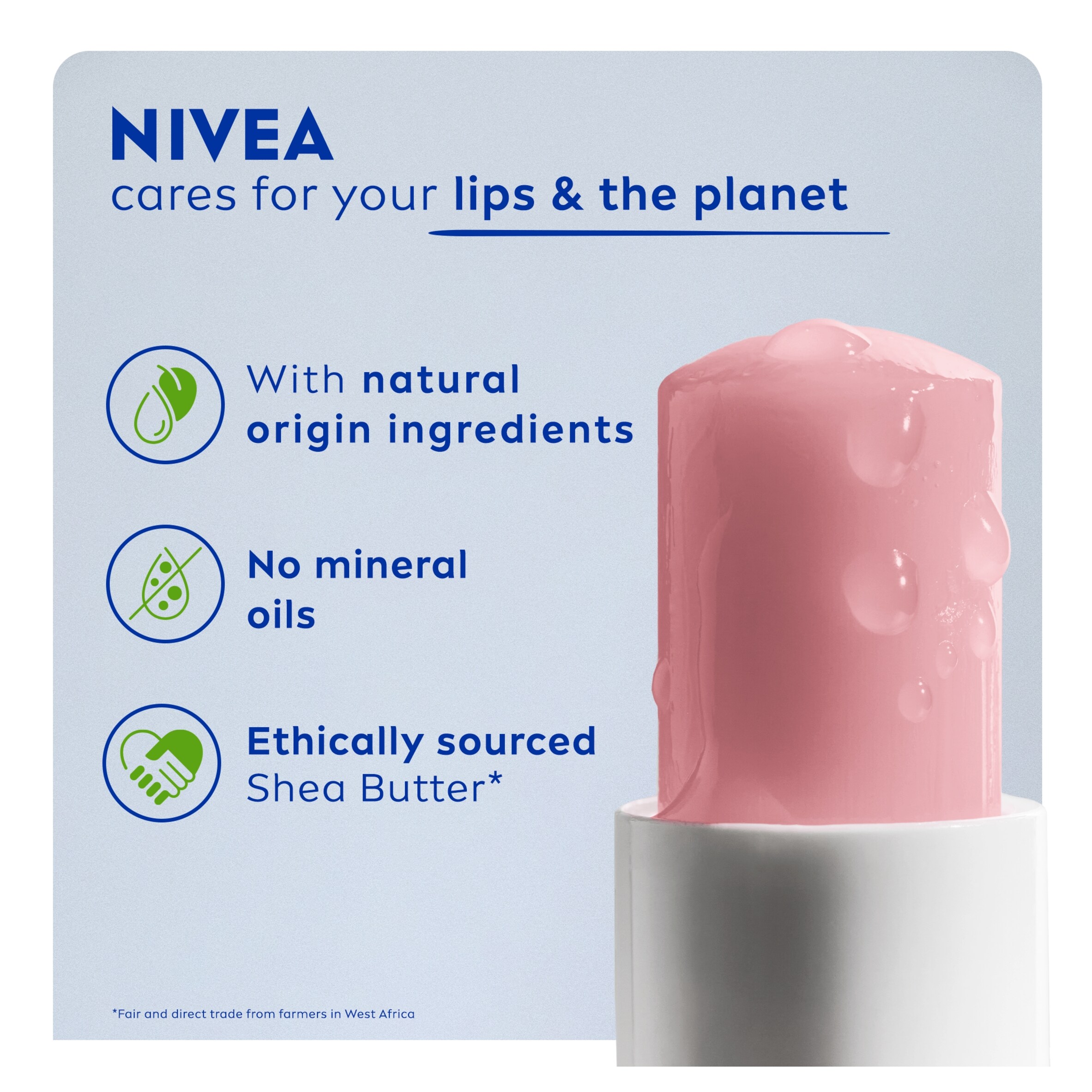 NIVEA Pearly Shine Lip Balm 4.8g thumbnail 2