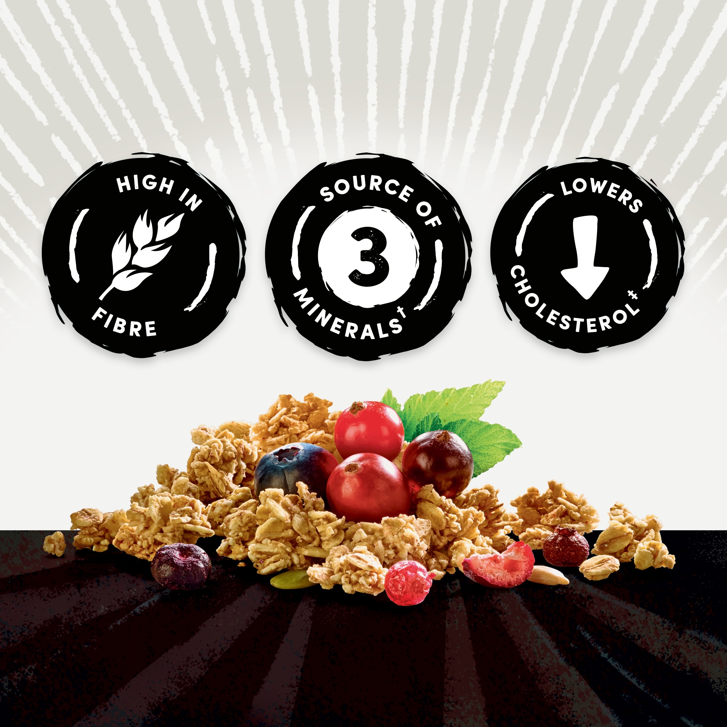 Jordans Super Berry Granola 500g thumbnail 2