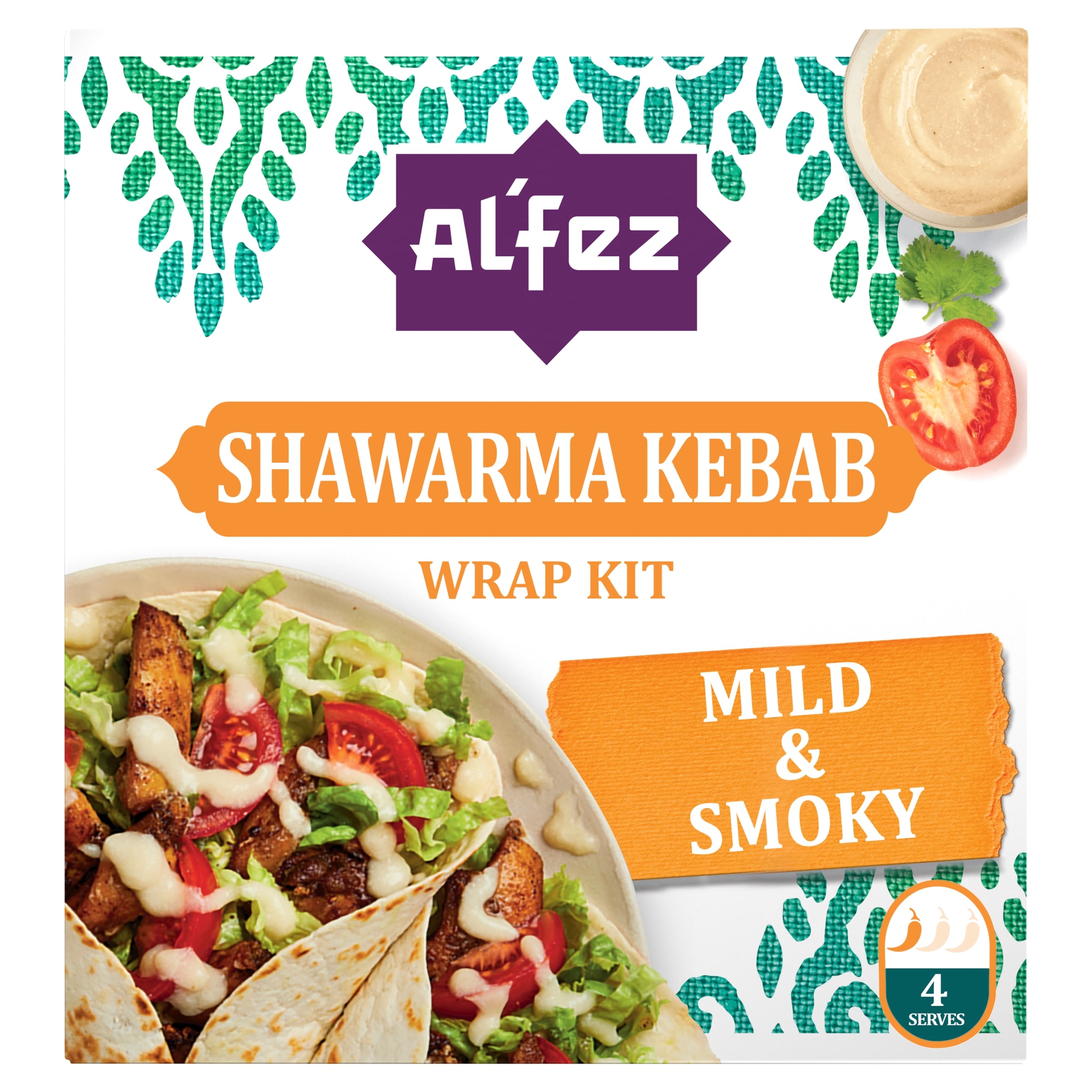 Al'Fez Shawarma Kebab Wrap Kit