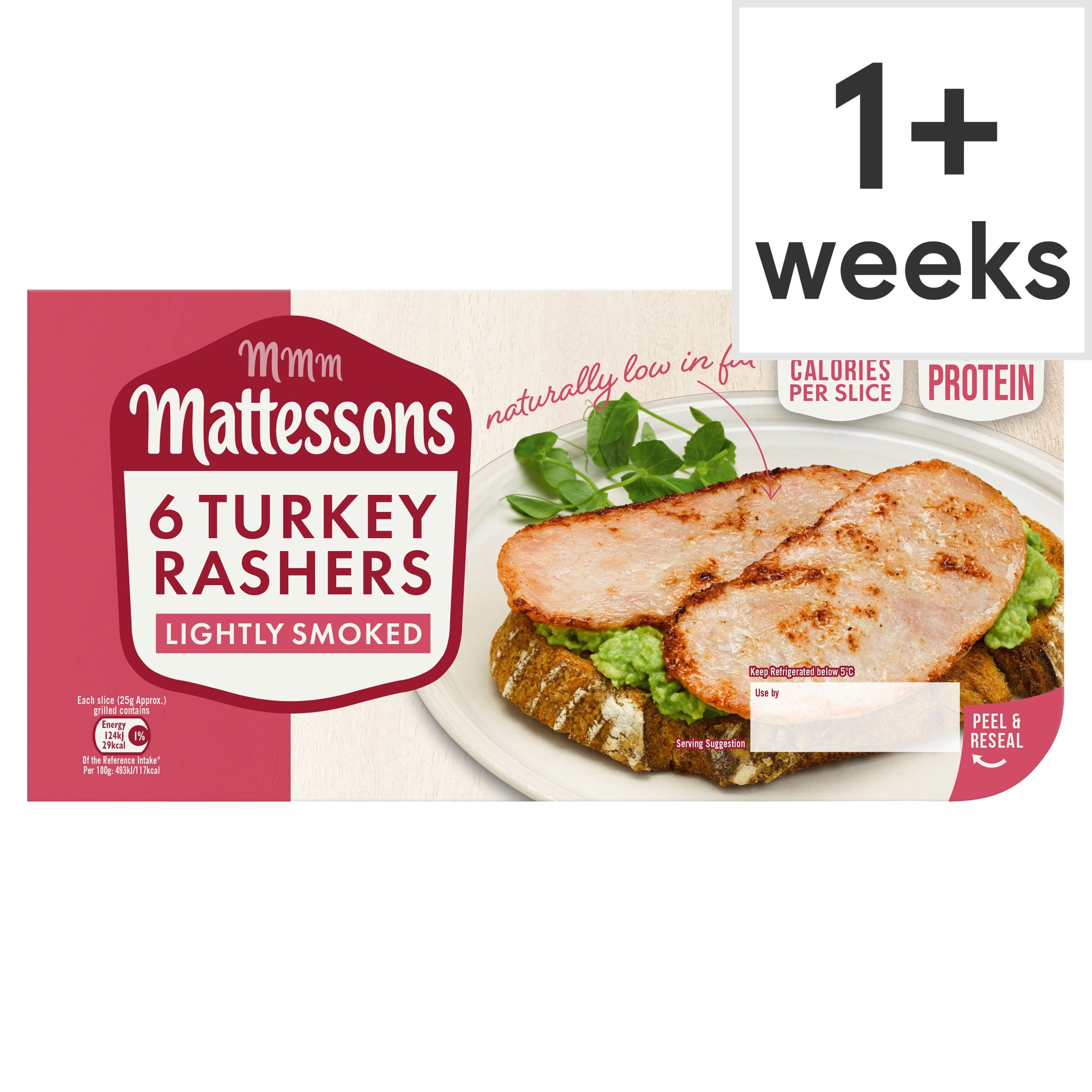 Mattessons Smoked Turkey Rashers