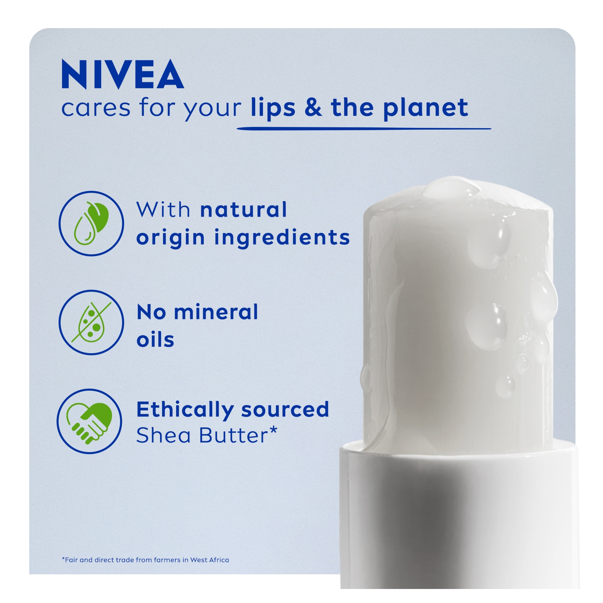 NIVEA Hydro Care Lip Balm SPF 15 4.8g thumbnail 2