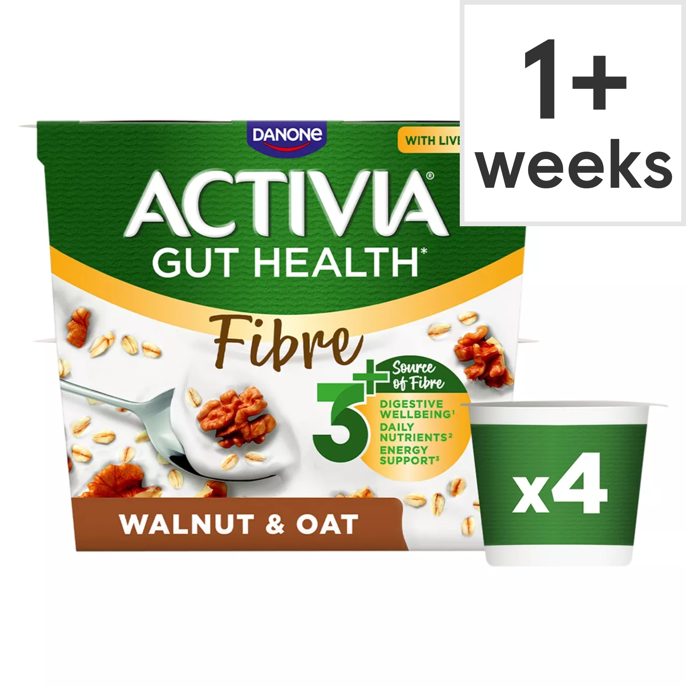 Activia Fibre Walnuts & Oats Yoghurt