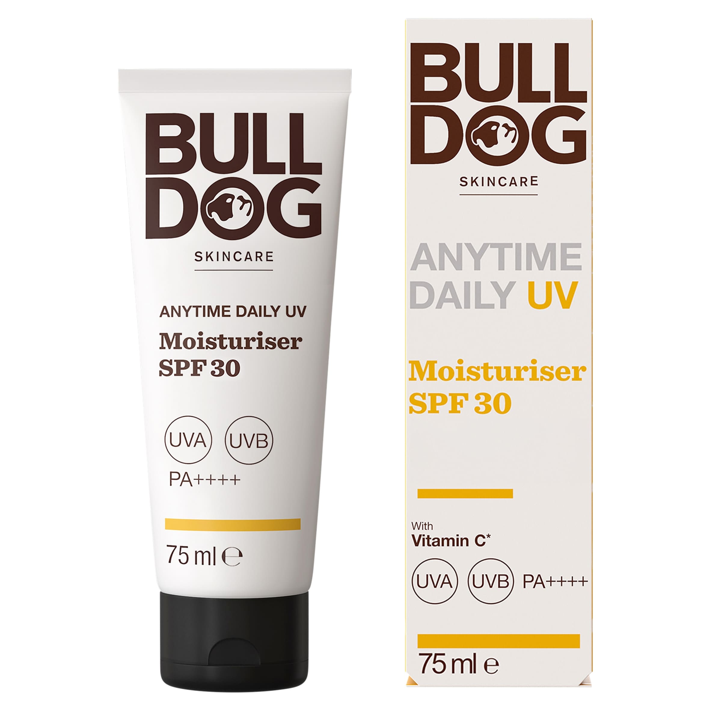 Bulldog Skincare Anytime Daily SPF30 Men's Face Moisturiser 75ml thumbnail 2