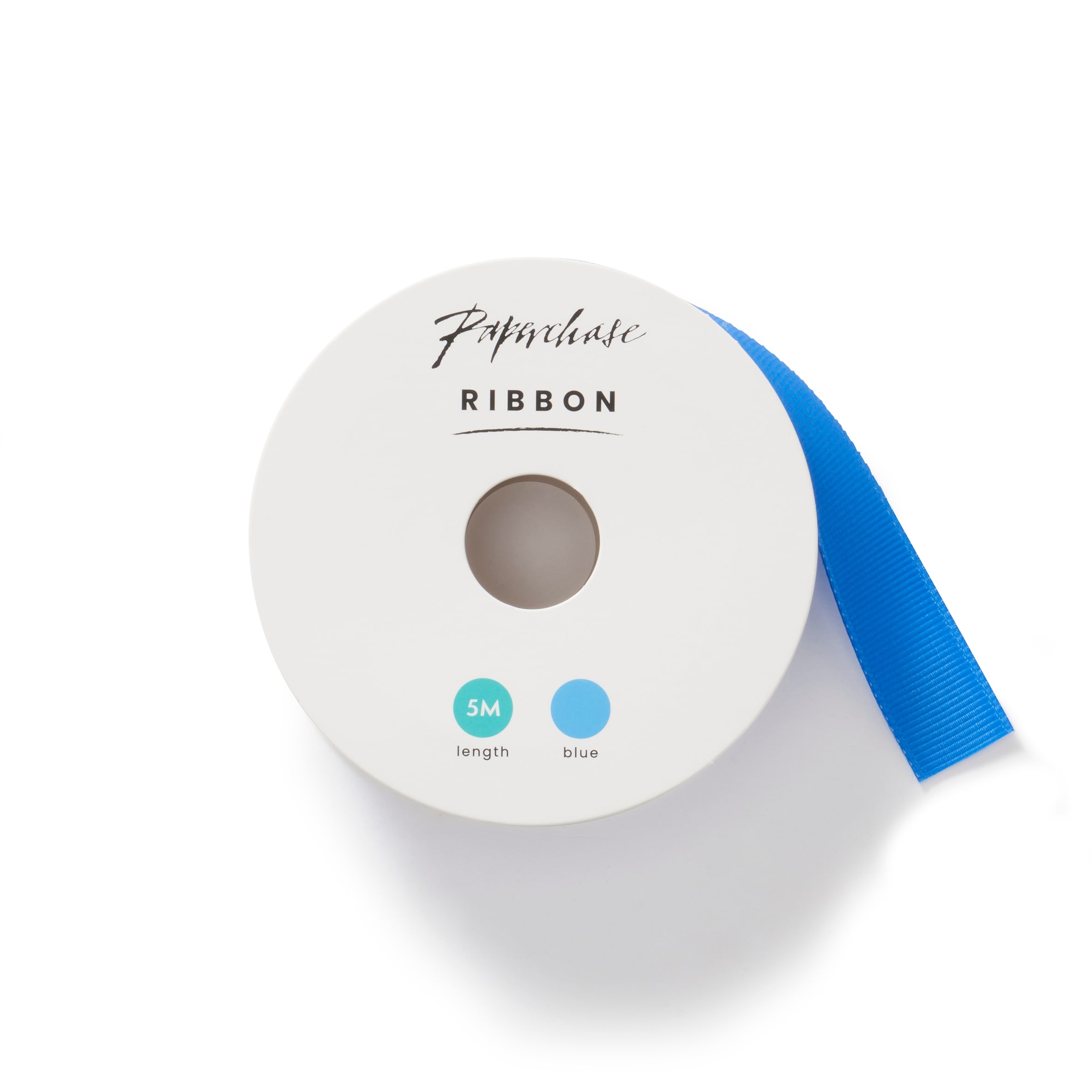 Paperchase 5m Grosgrain Ribbon - Blue