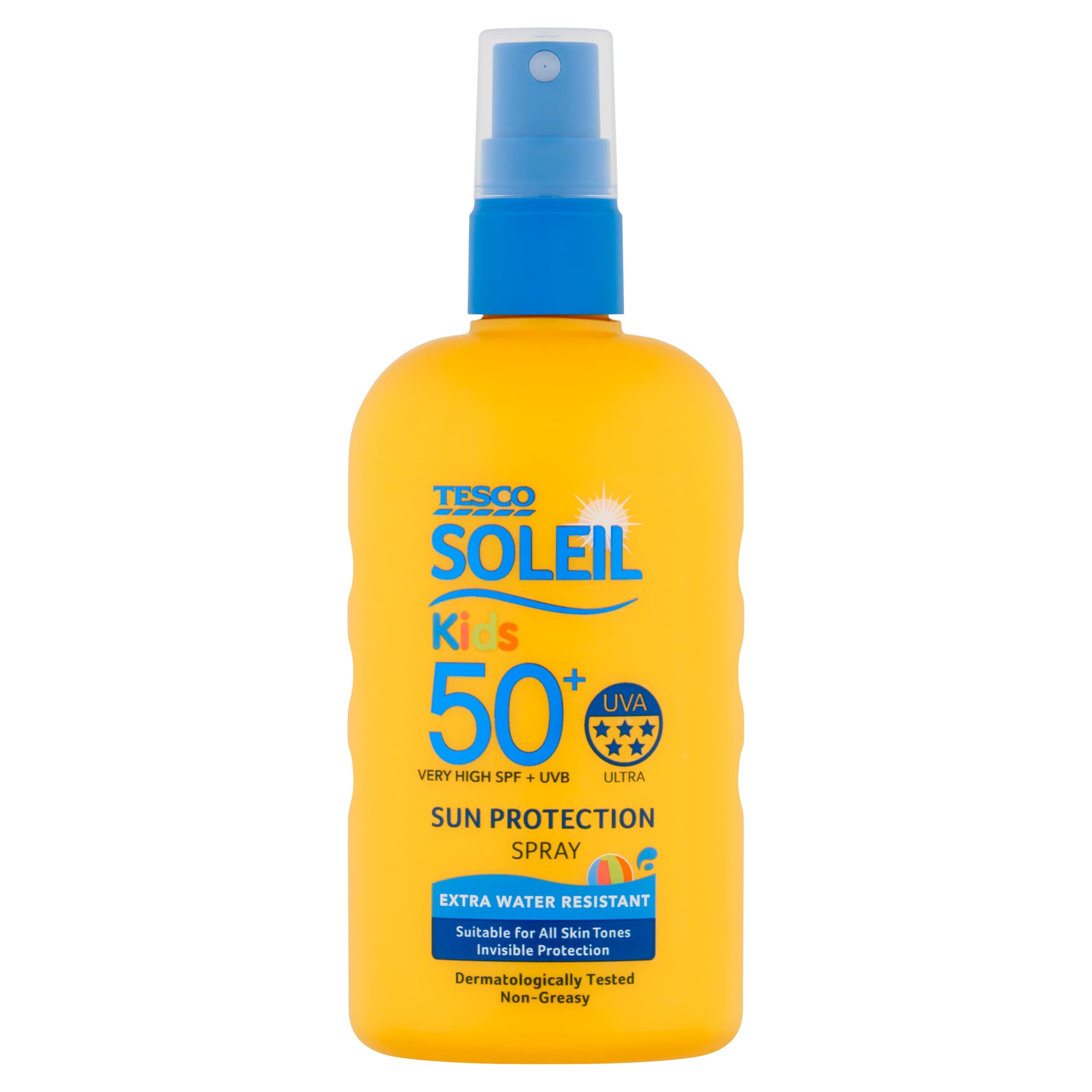 Tesco Soleil Kids Sun Protection Spray SPF50+ 200ml