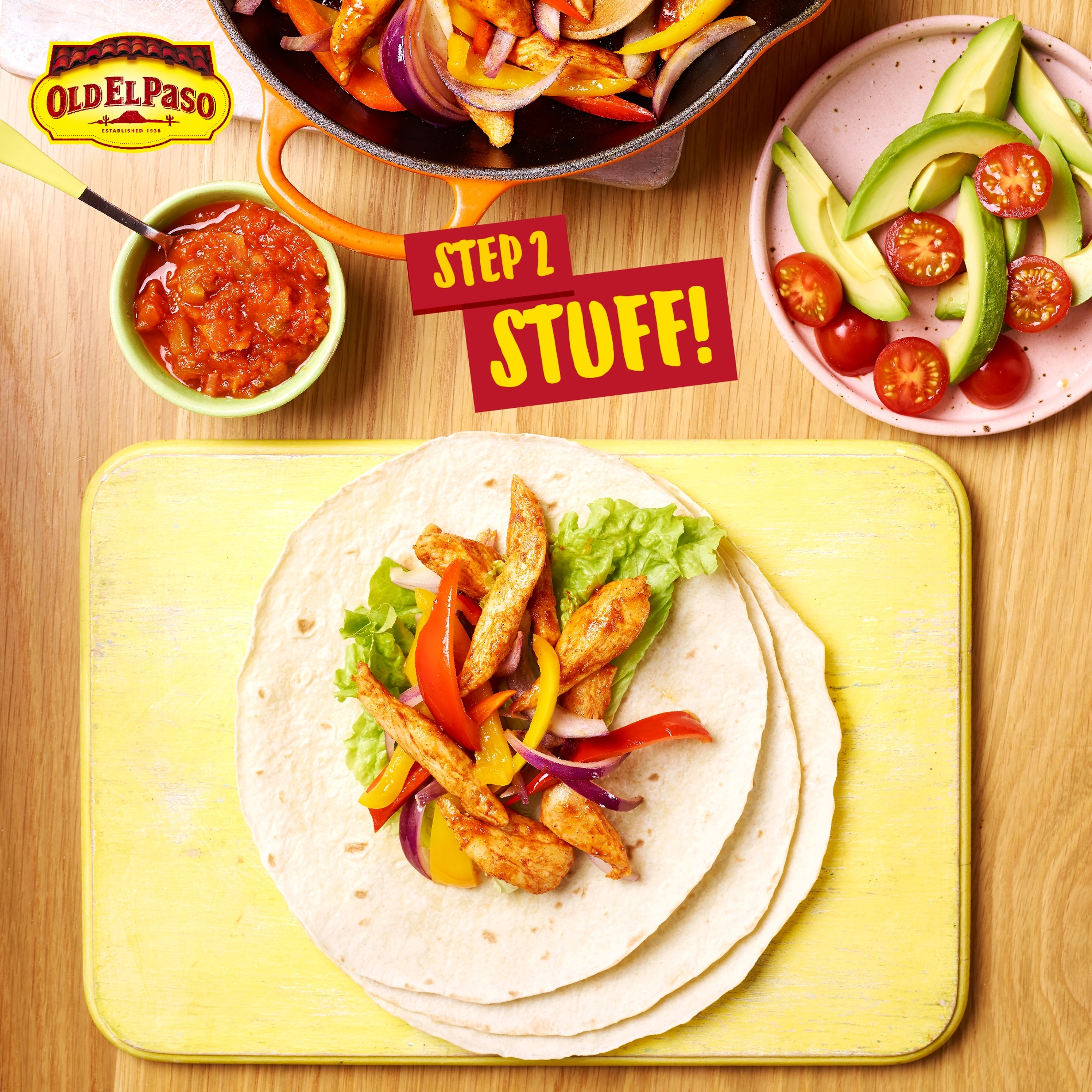 Old El Paso Extra Thin Large Tortilla Wraps 192g thumbnail 3