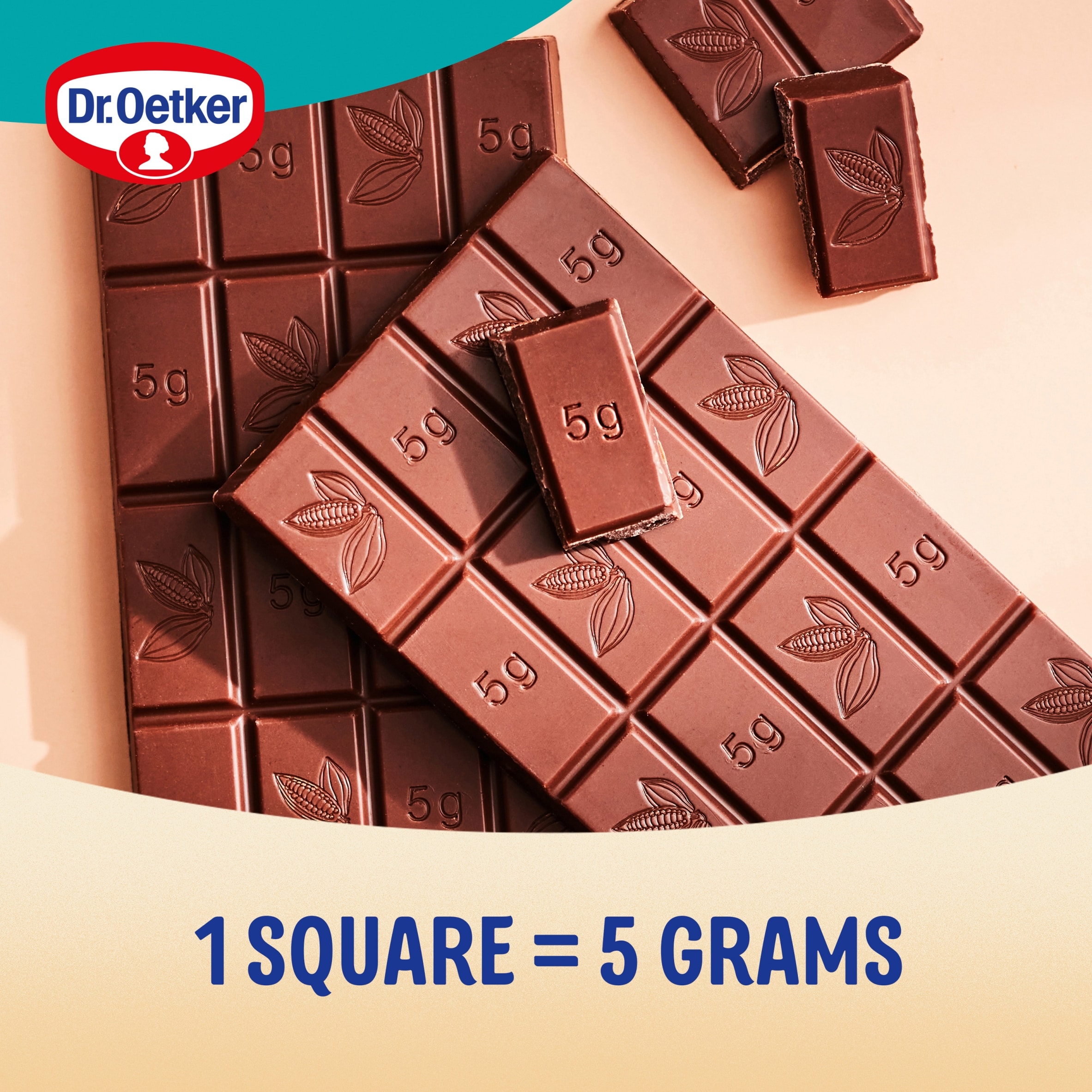Dr. Oetker Milk Chocolate 35% Cocoa 100G thumbnail 4