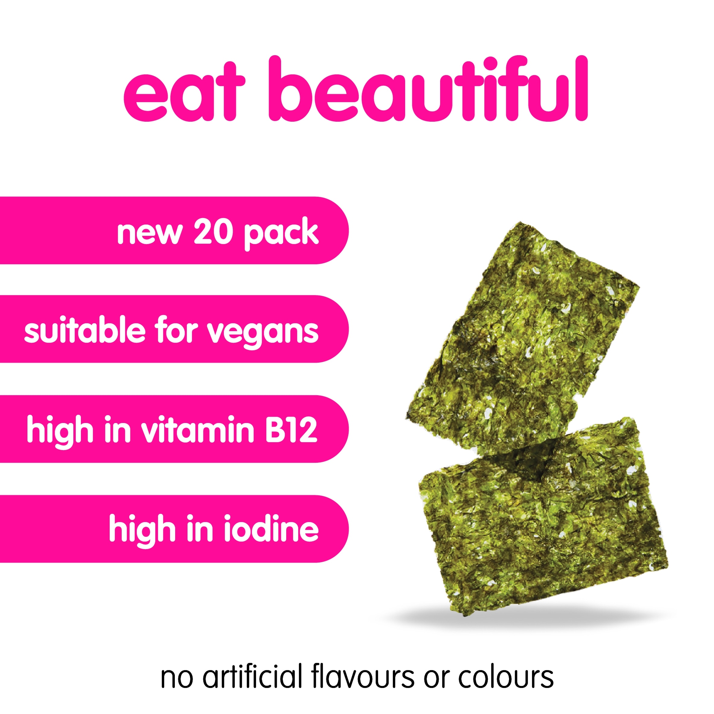 Itsu Crispy Seaweed Thins - Sea Salt 5g thumbnail 2