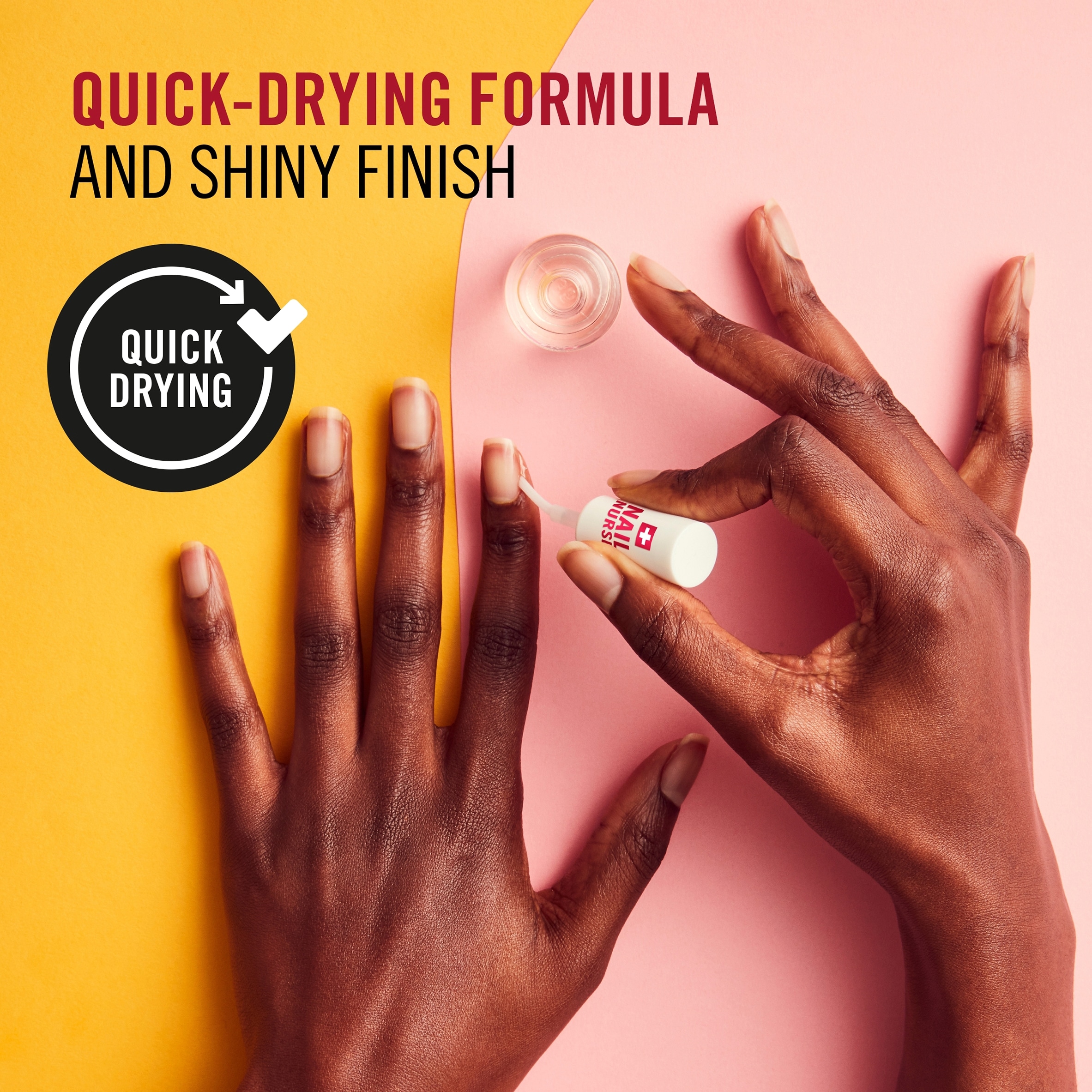 Rimmel Nail Nurse 2 in 1 Base Coat & Strengthener Nail Polish 12ml thumbnail 2