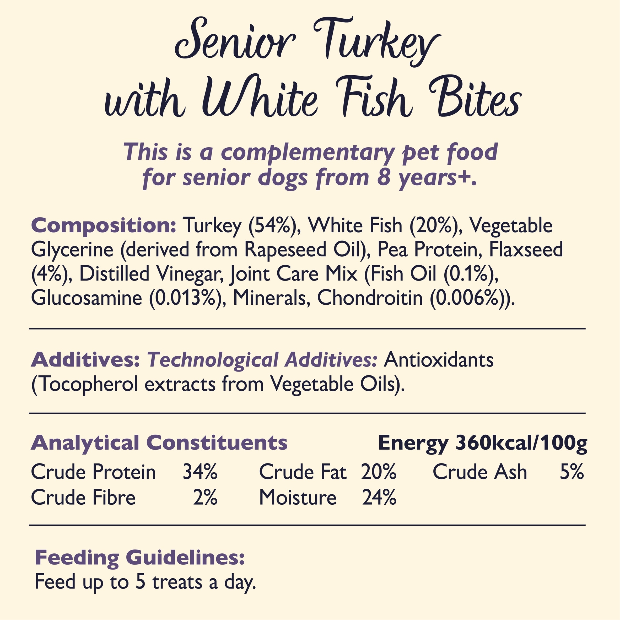Lily's Kitchen Senior Turkey with White Fish Bites 70g thumbnail 4