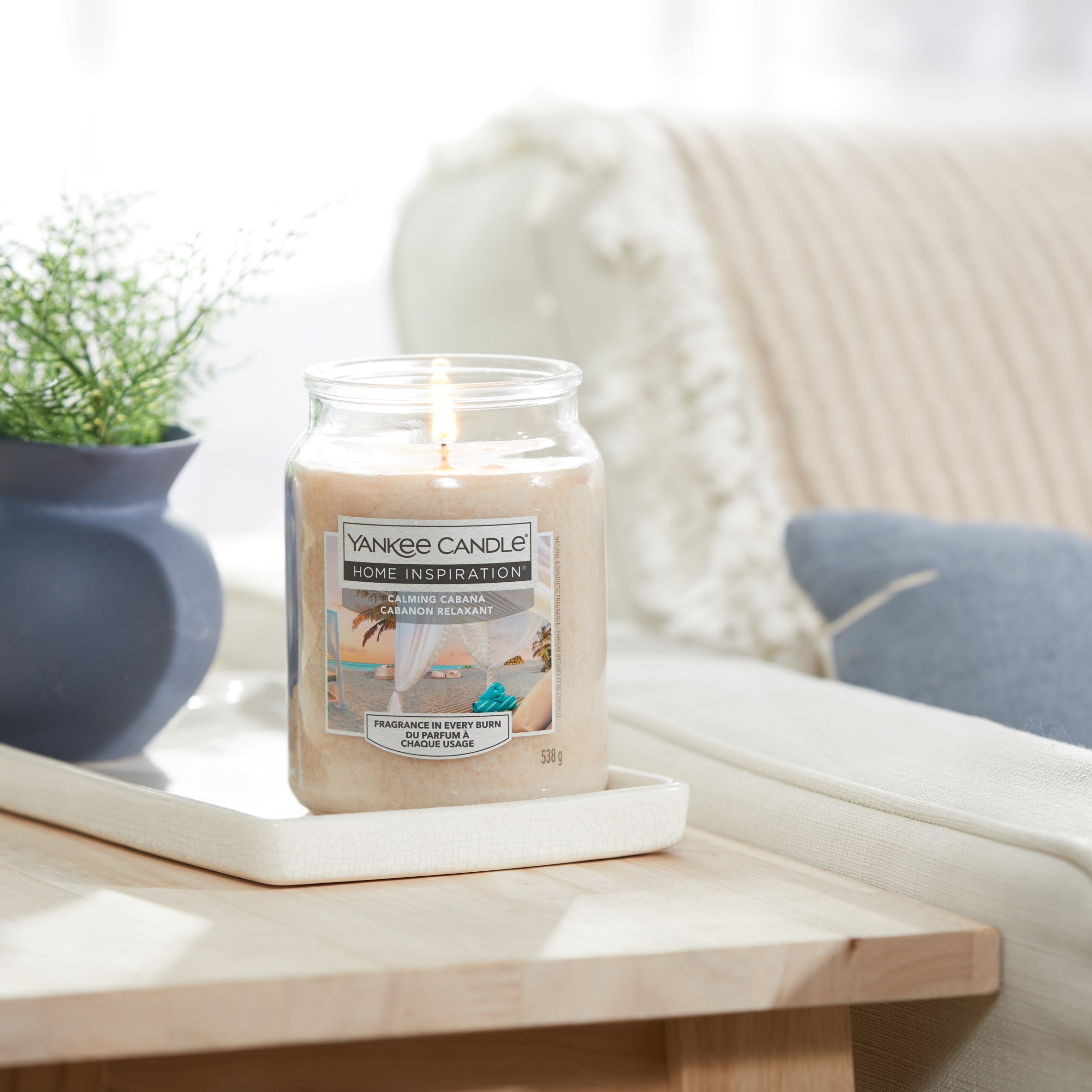 Yankee Calming Cabana Large Jar 538g thumbnail 3