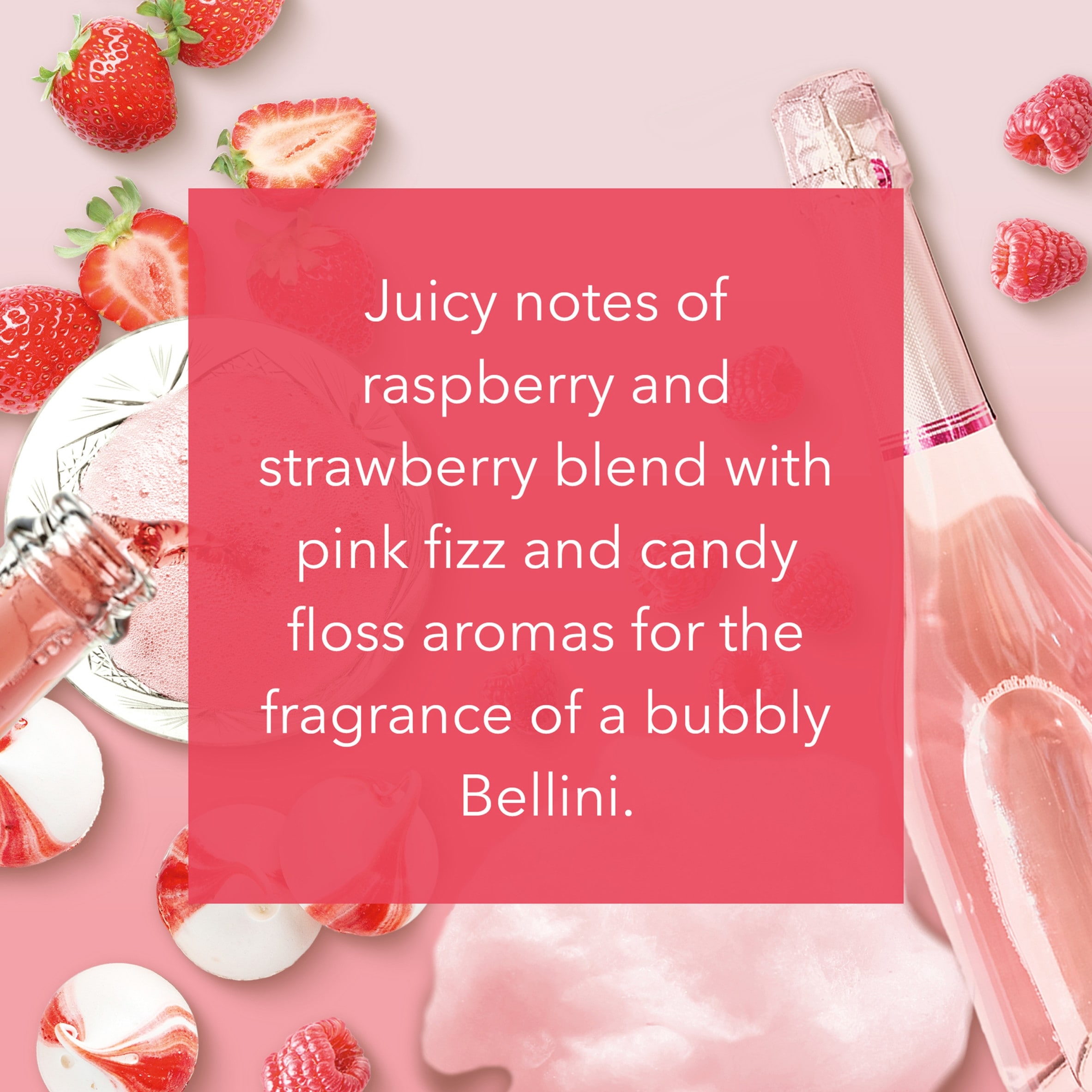 Yankee Berry Kiss Bellini Large Jar 538g thumbnail 2