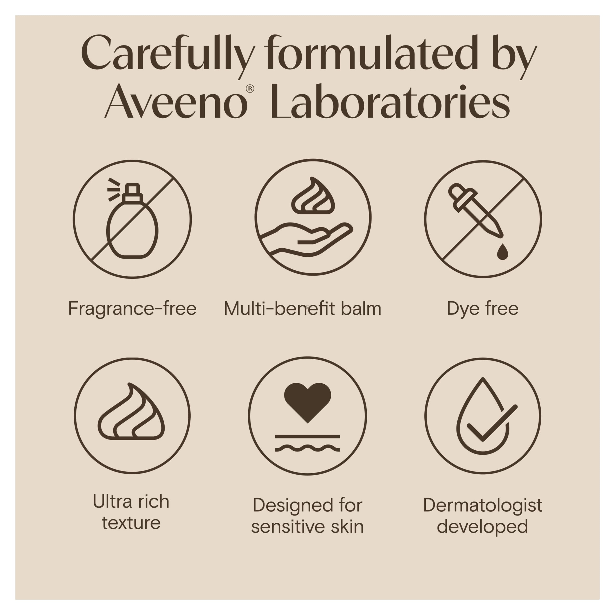 Aveeno Face CALM & RESTORE Ultra Rich Oat Face Cream Moisturiser 50ml thumbnail 4