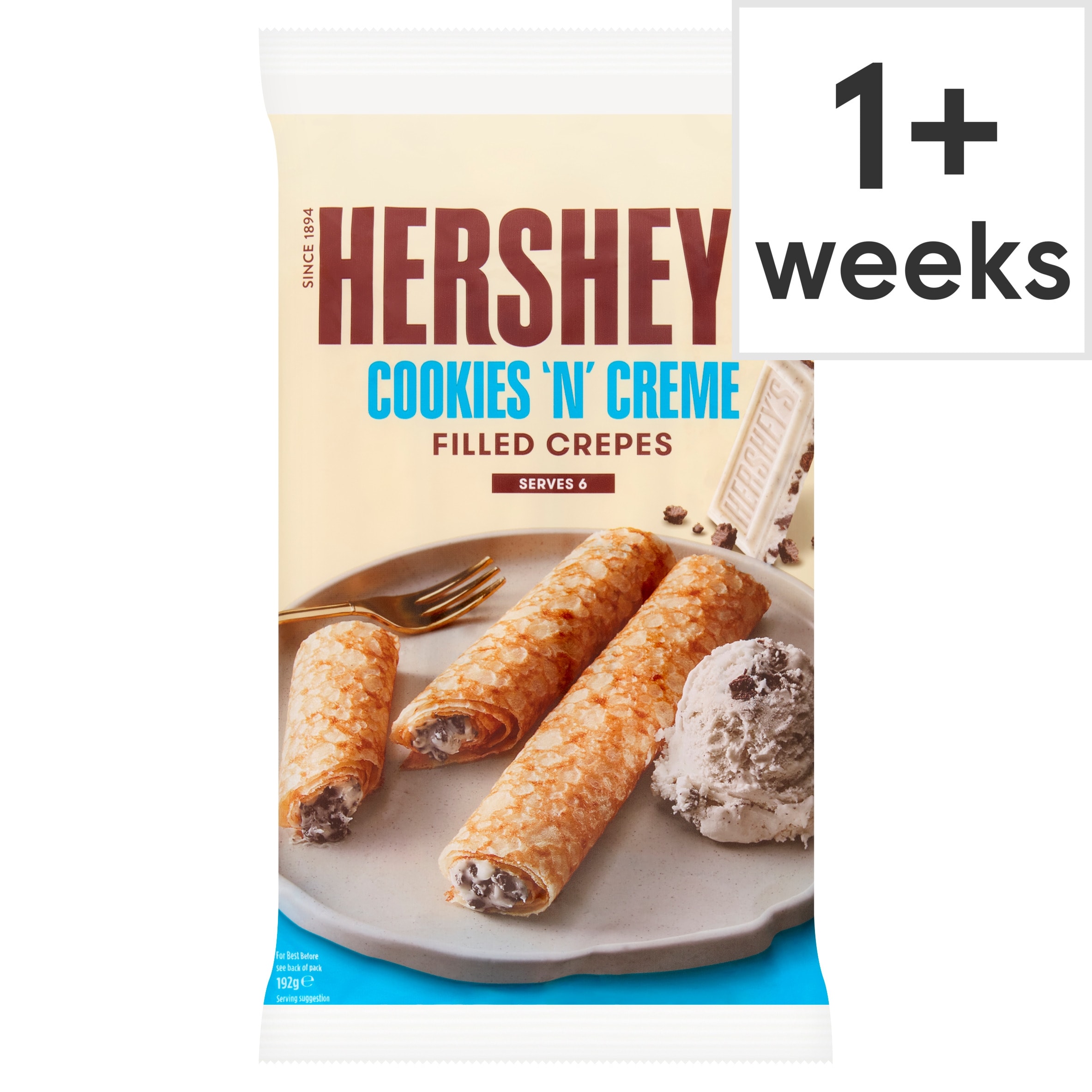 Hershey's Crepe Cookies'n Creme