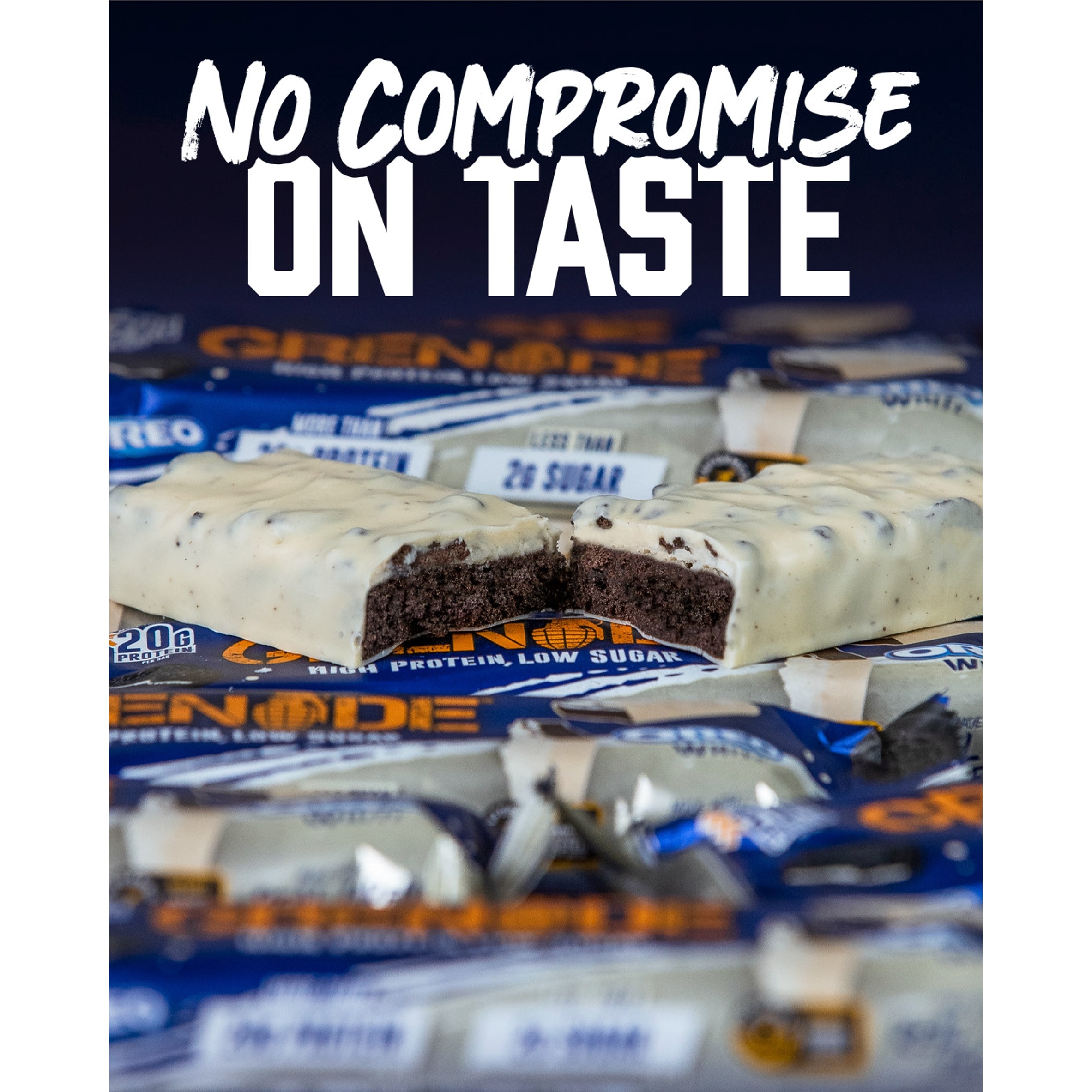 Grenade White Chocolate Oreo Protein Bar 60g thumbnail 5