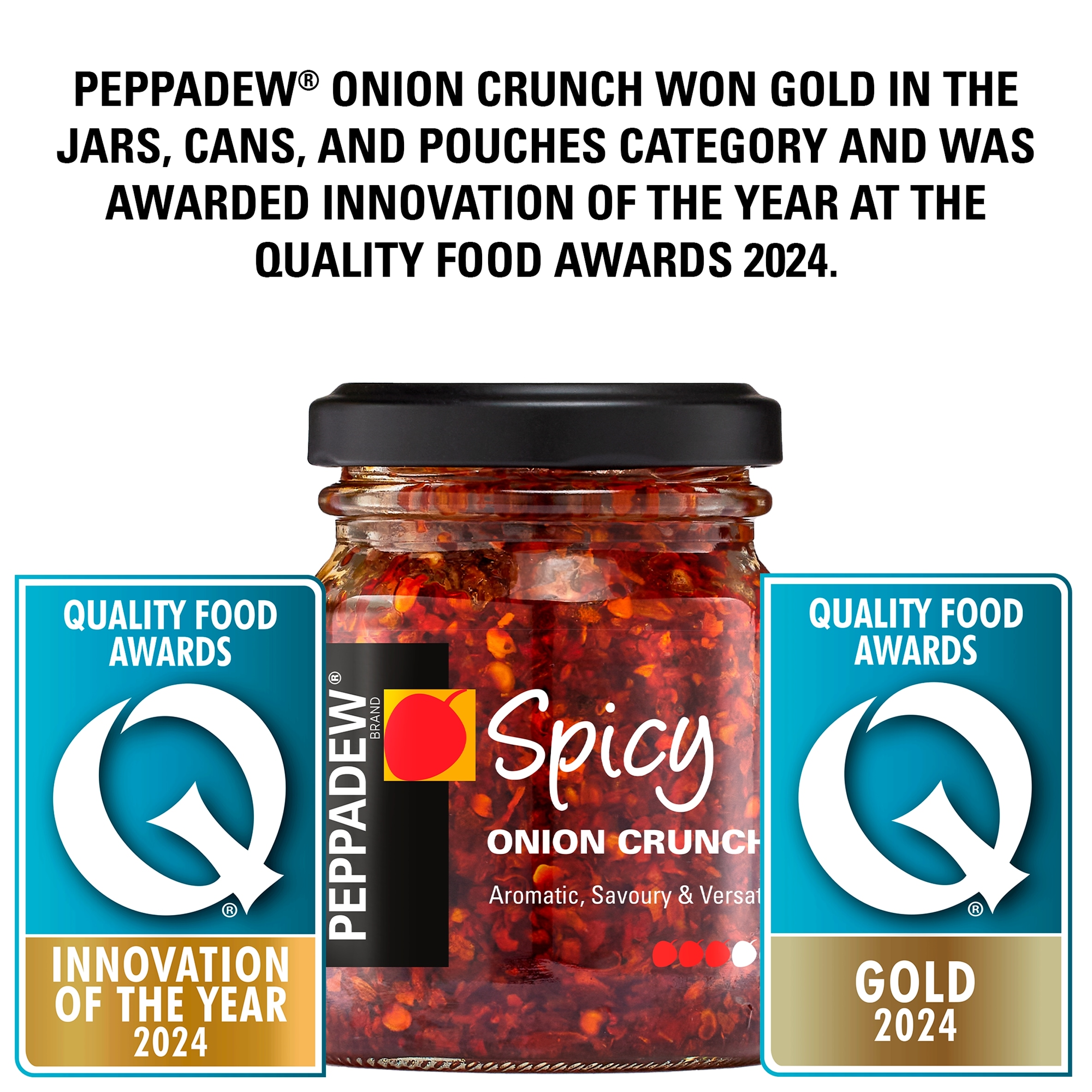 Peppadew Spicy Onion Crunch 130g thumbnail 3