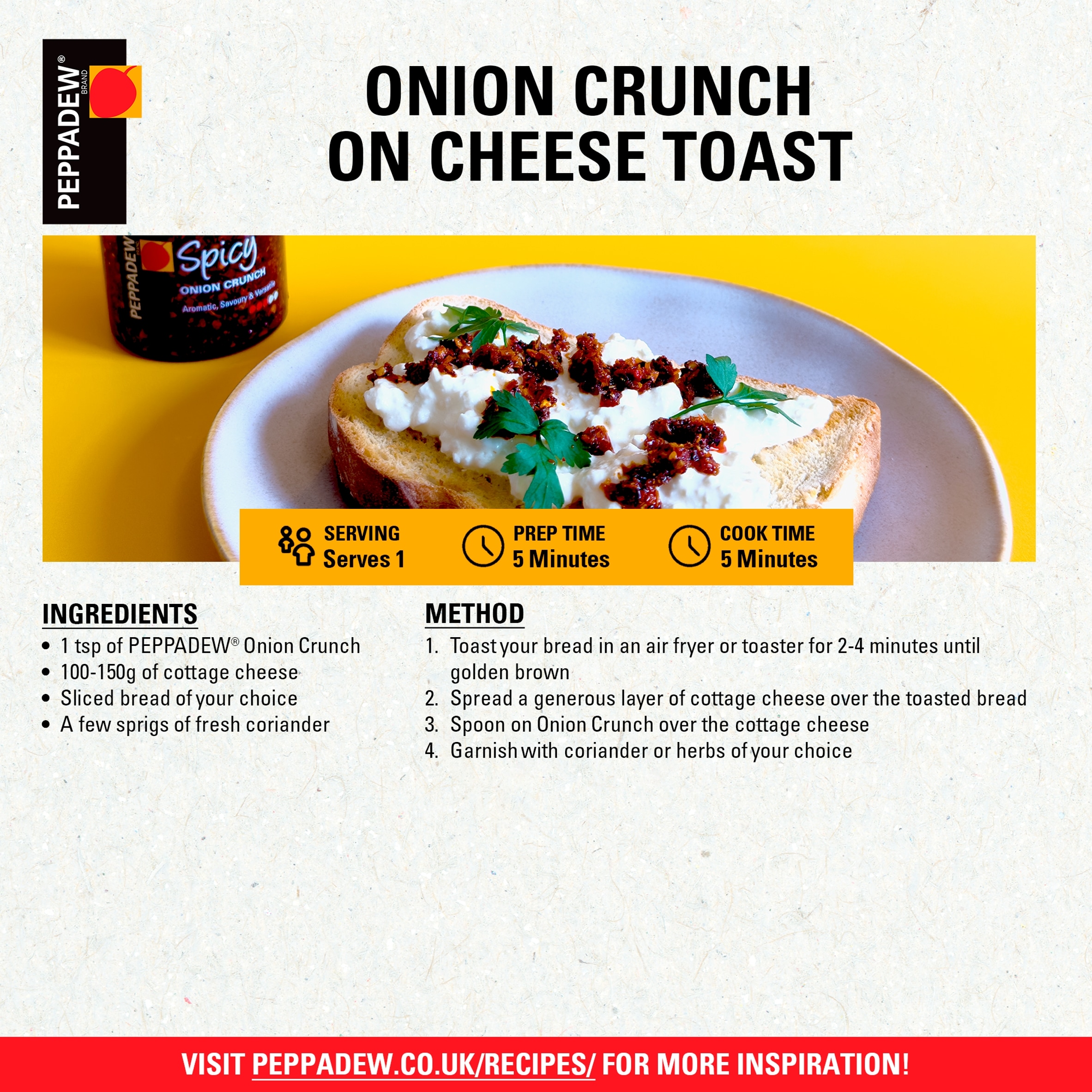 Peppadew Spicy Onion Crunch 130g thumbnail 5