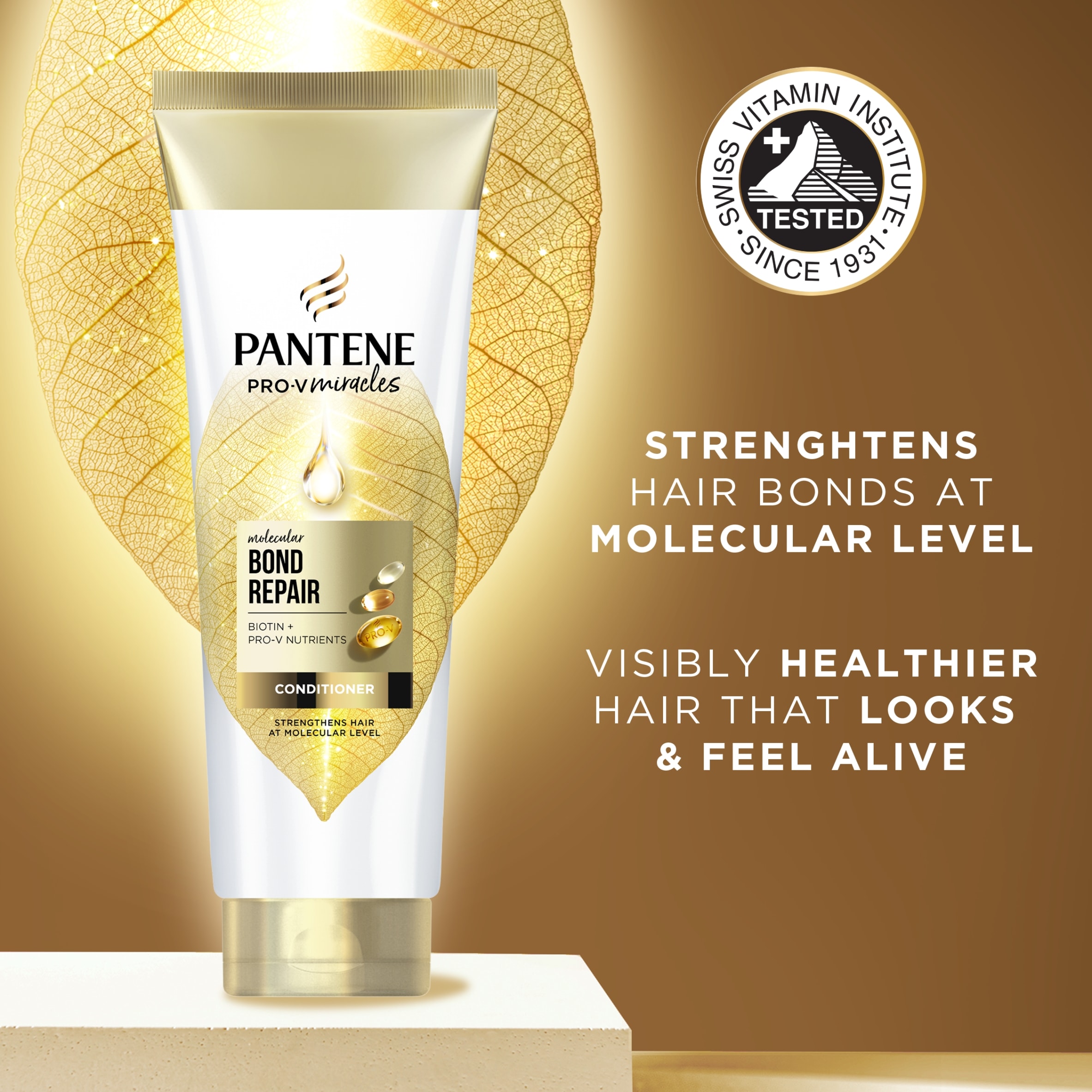 Pantene Pro-V Miracles Molecular Bond Repair Conditioner 160ml thumbnail 4