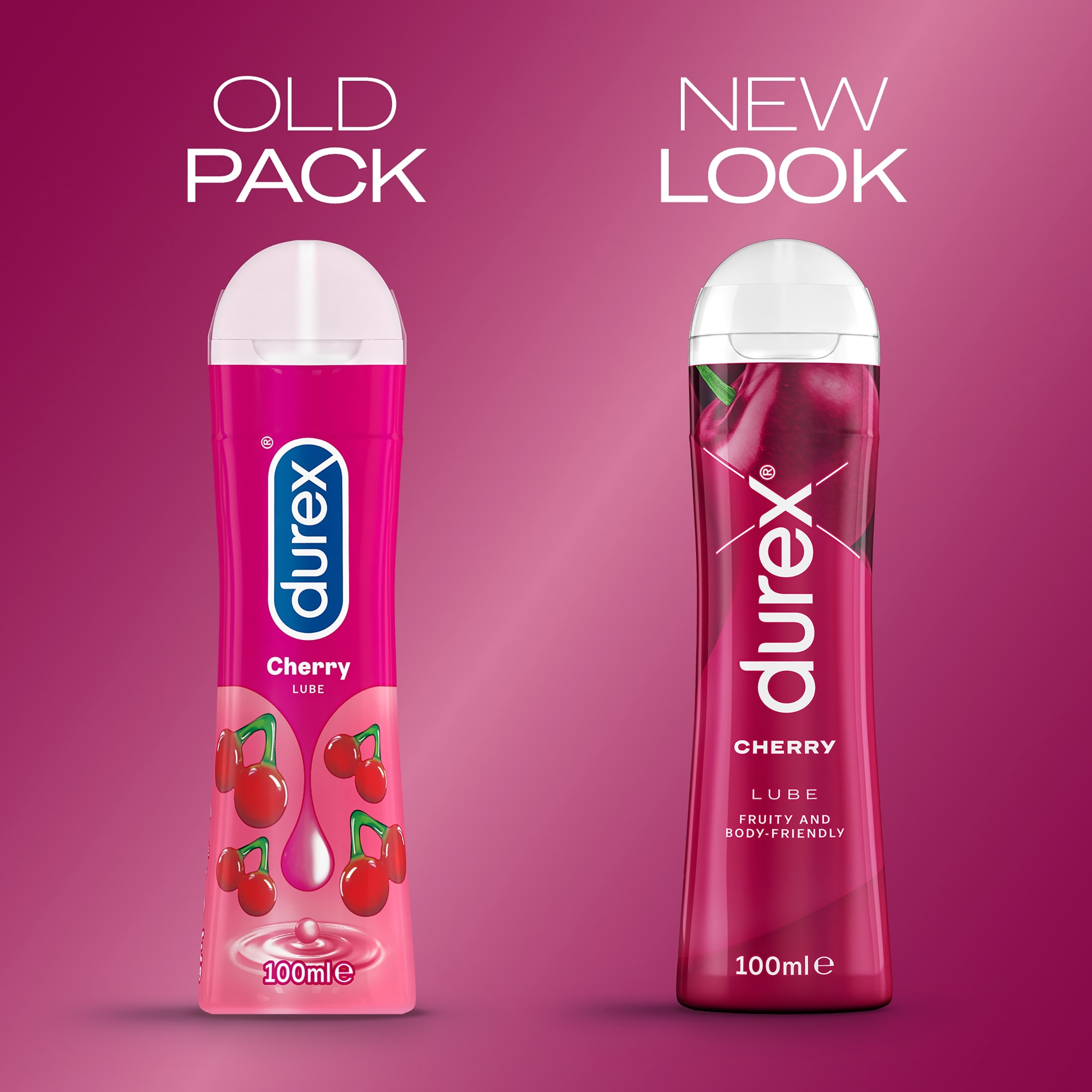 Durex Water Based Flavoured Edible Lube - Cherry 100ml thumbnail 2