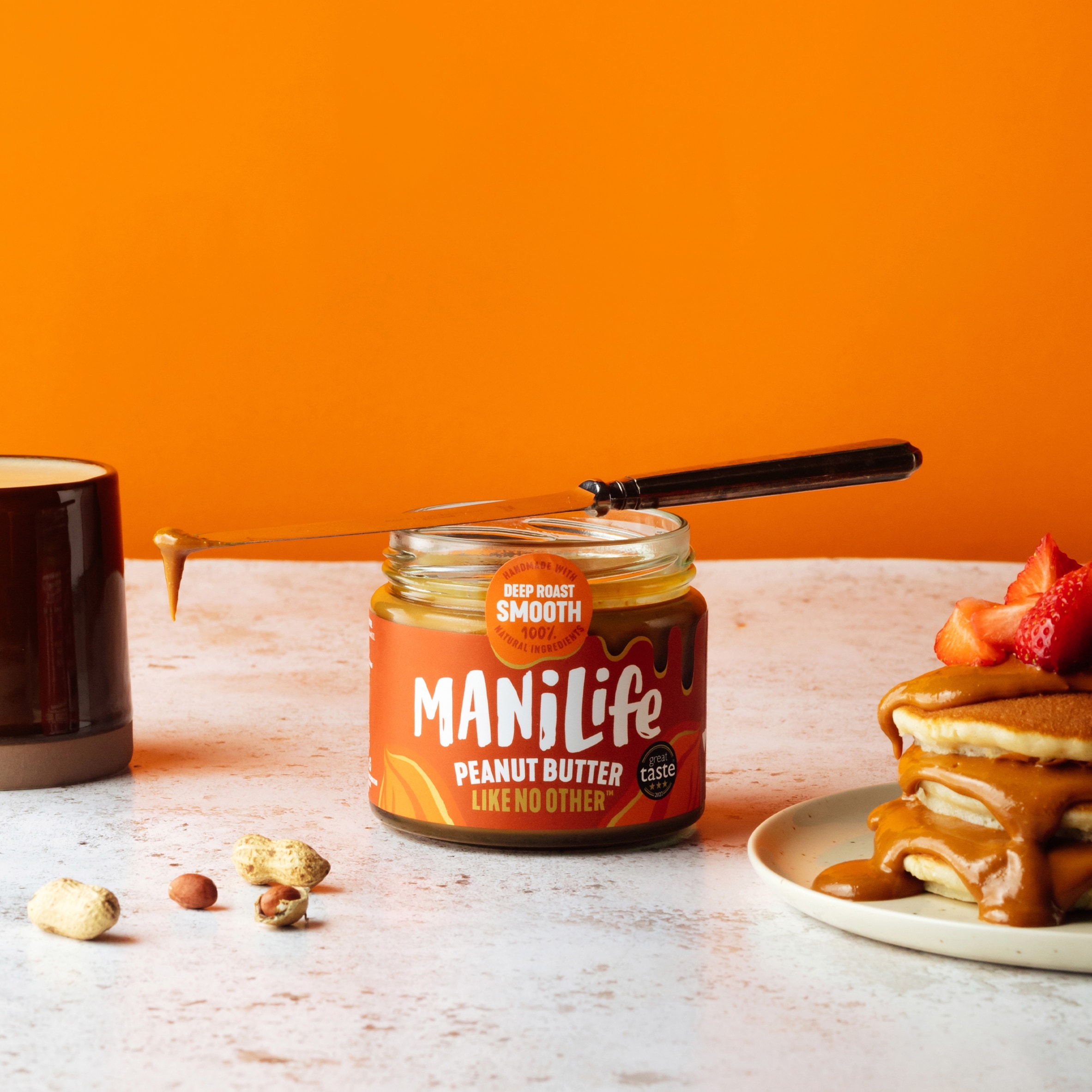 Manilife Deep Roast Smooth Peanut Butter 275g thumbnail 2