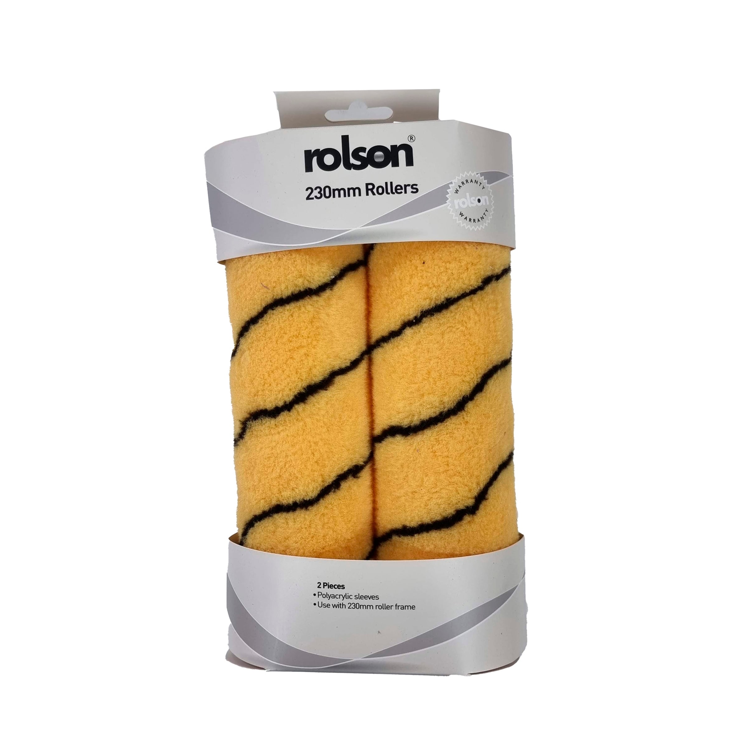 Rolson 230mm Rollers 2 Pack