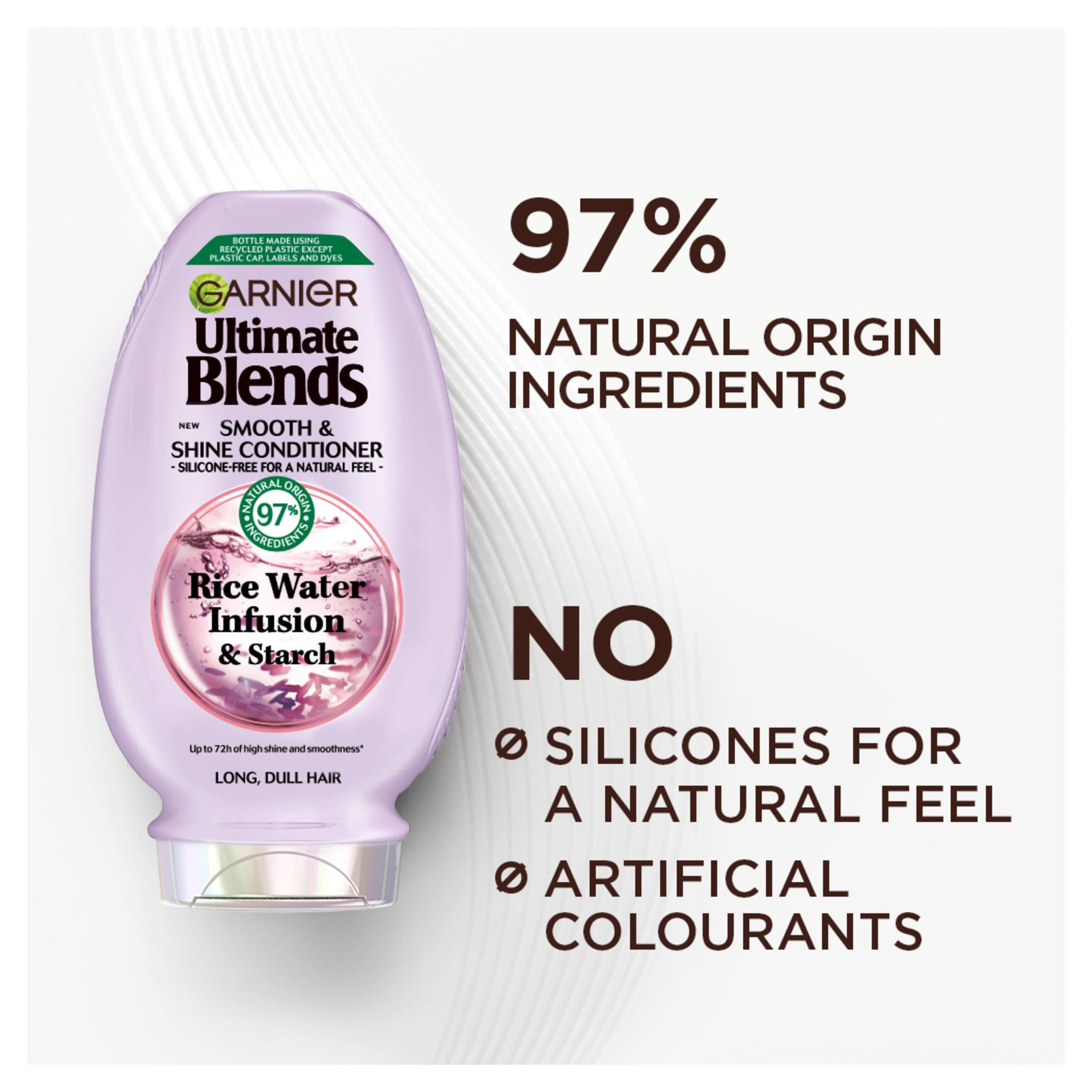 Garnier Ultimate Blends Rice Water Conditioner 250ml thumbnail 2