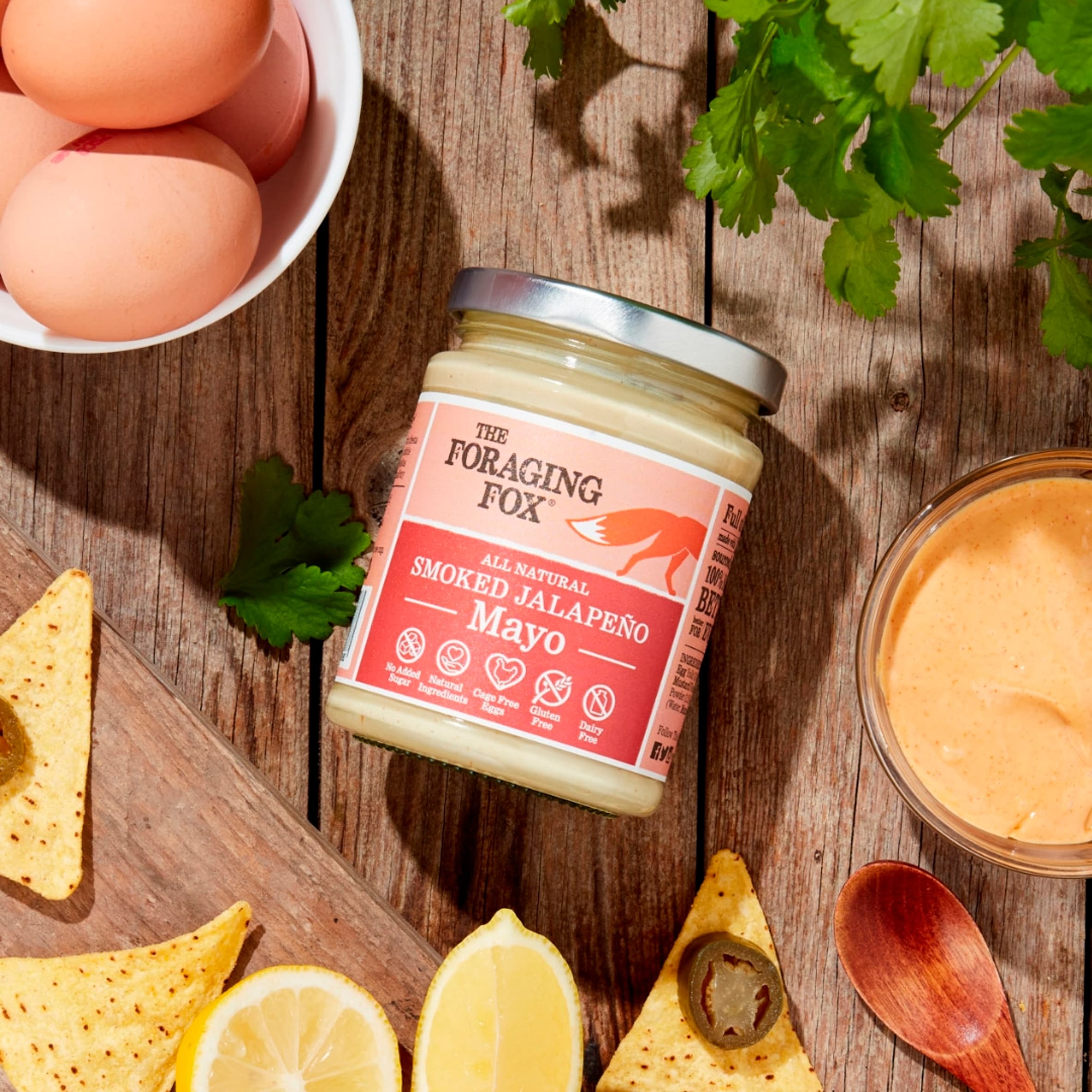 The Foraging Fox - Smoked Jalapeno Mayo 240g thumbnail 2
